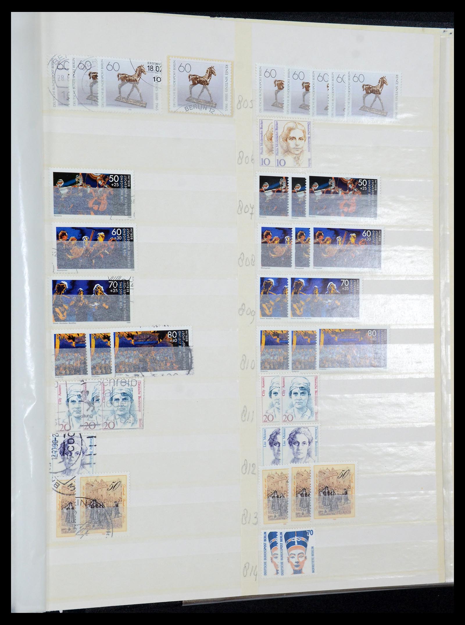 35936 071 - Postzegelverzameling 35936 Berlijn 1948-1990.
