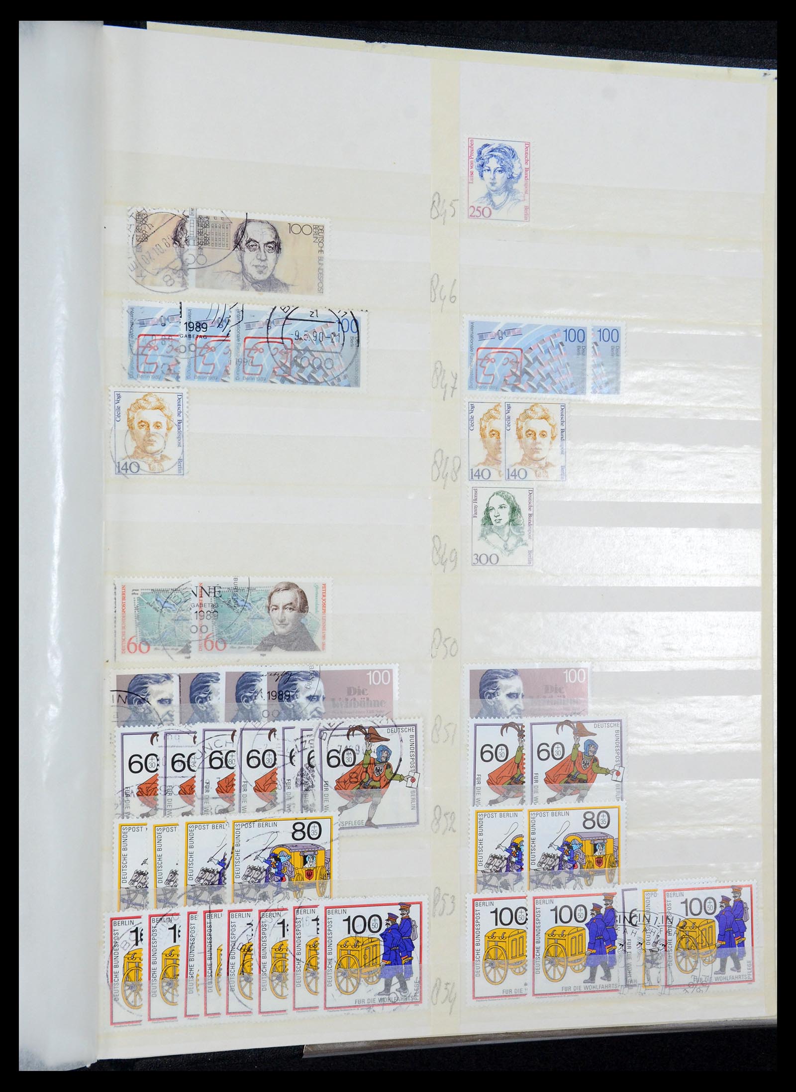 35936 075 - Postzegelverzameling 35936 Berlijn 1948-1990.