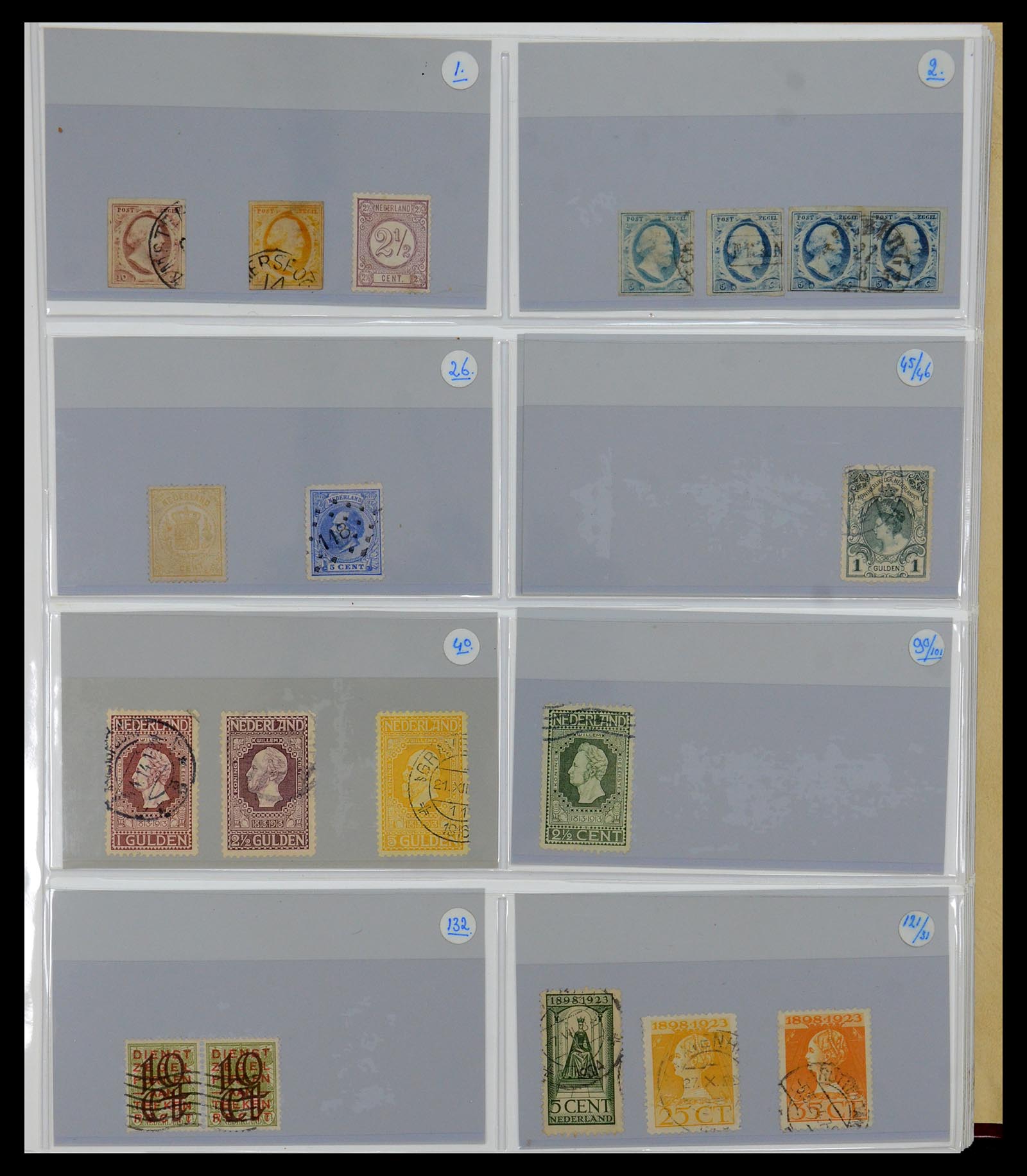 35937 001 - Postzegelverzameling 35937 Nederland 1852-1980.