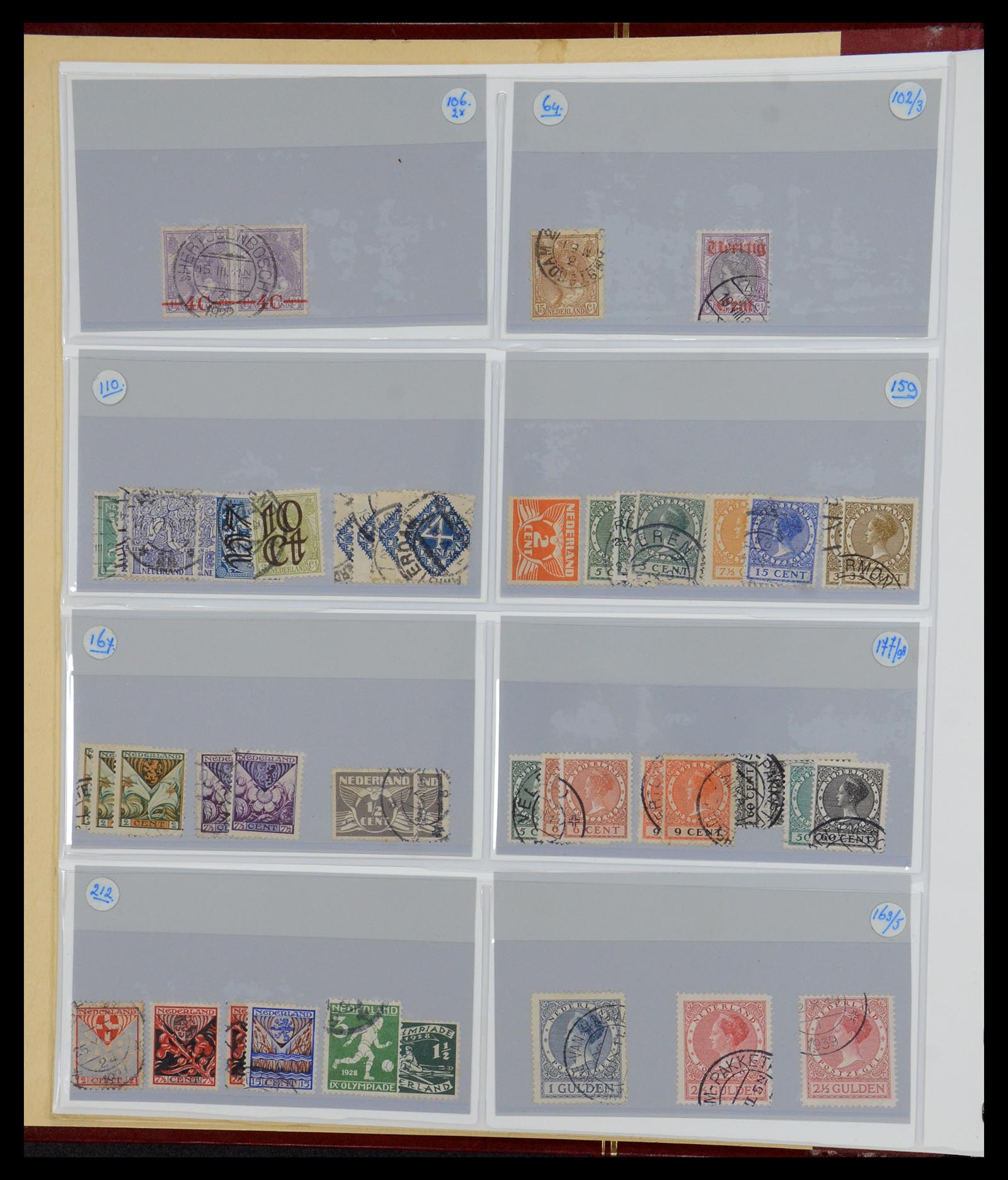 35937 002 - Postzegelverzameling 35937 Nederland 1852-1980.