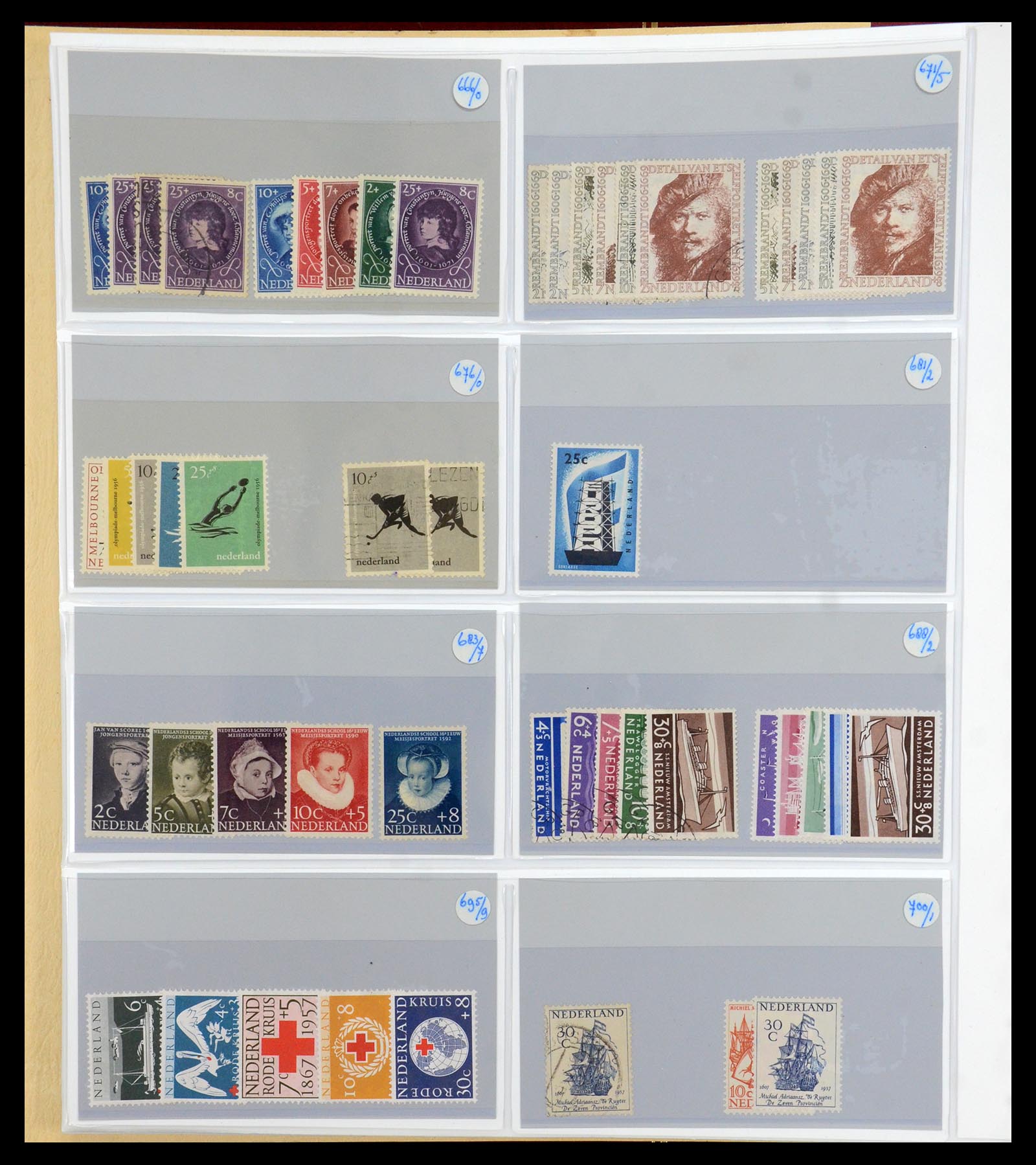 35937 012 - Stamp Collection 35937 Netherlands 1852-1980.