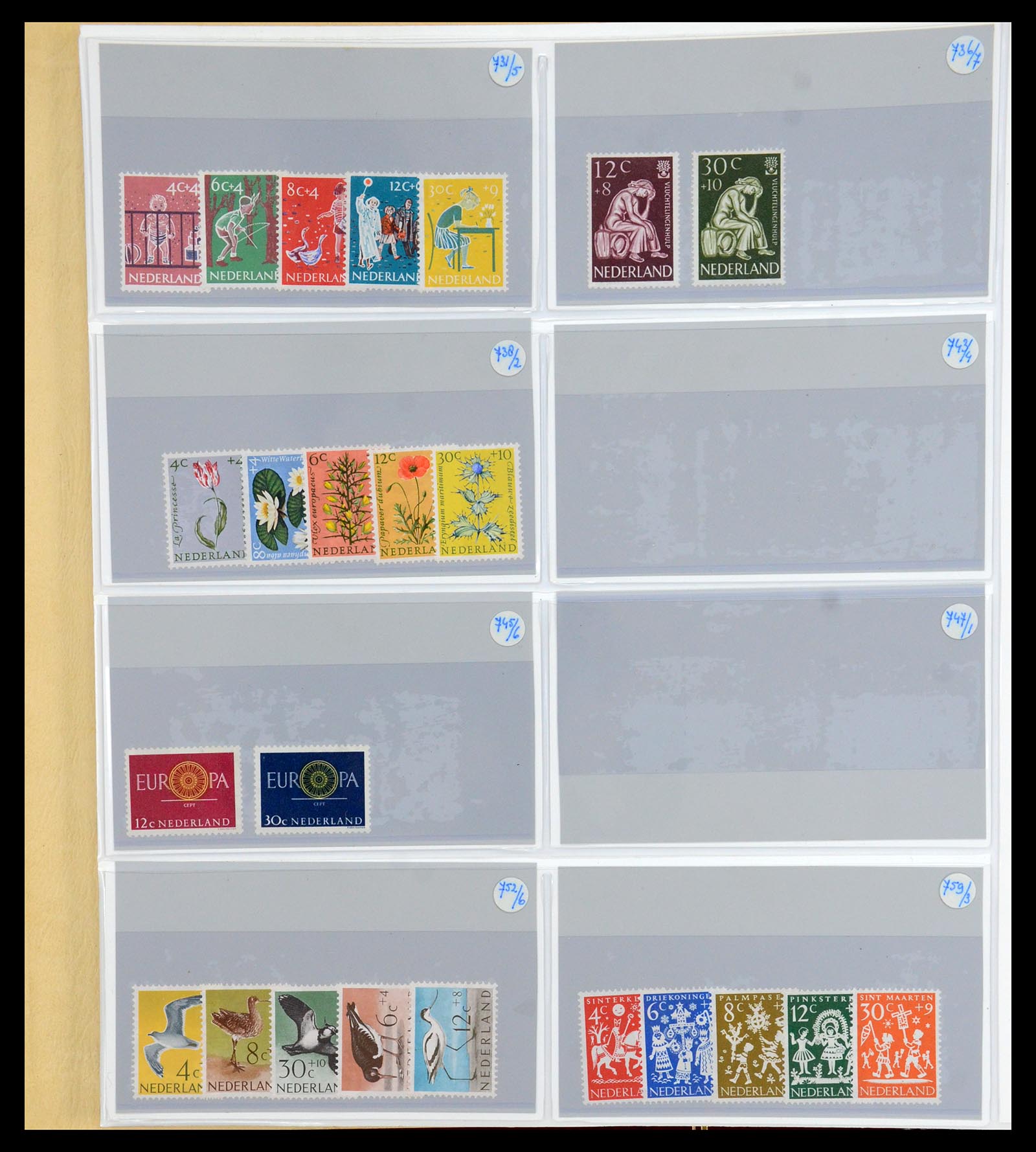 35937 014 - Postzegelverzameling 35937 Nederland 1852-1980.