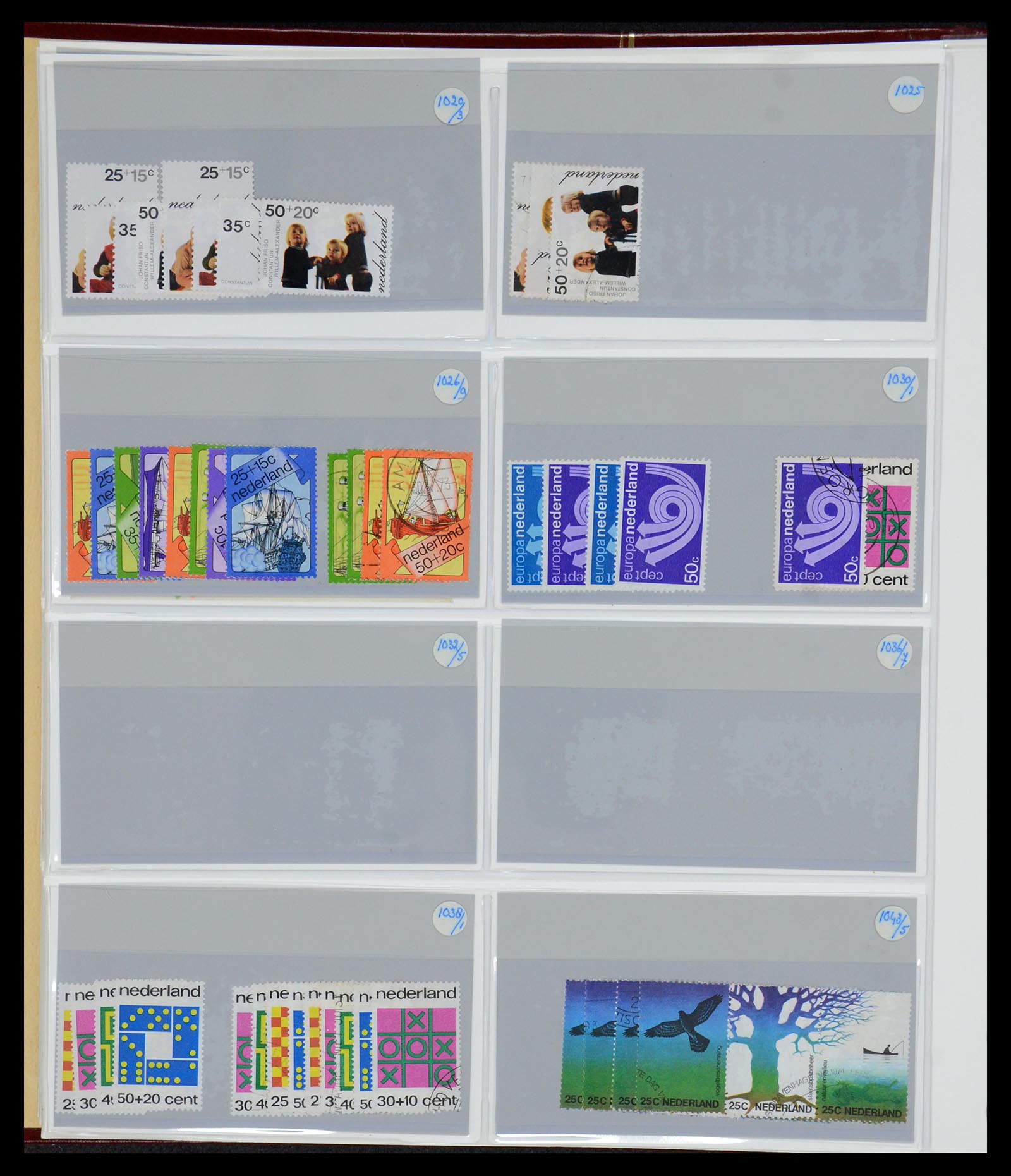 35937 022 - Postzegelverzameling 35937 Nederland 1852-1980.