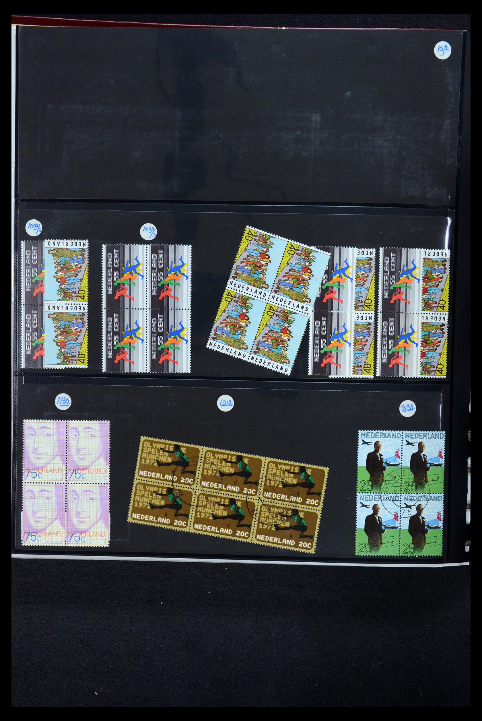 35937 034 - Postzegelverzameling 35937 Nederland 1852-1980.