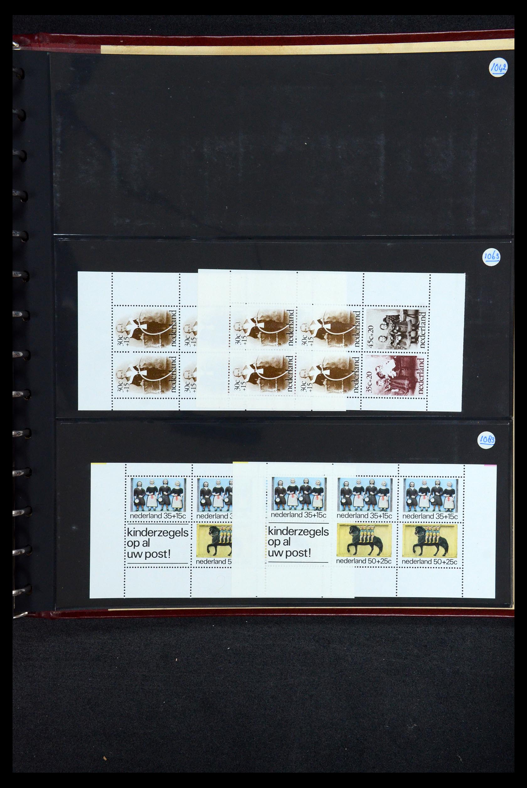 35937 041 - Postzegelverzameling 35937 Nederland 1852-1980.