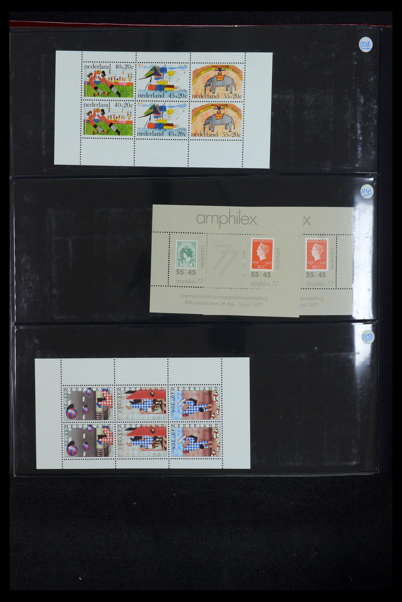 35937 042 - Postzegelverzameling 35937 Nederland 1852-1980.