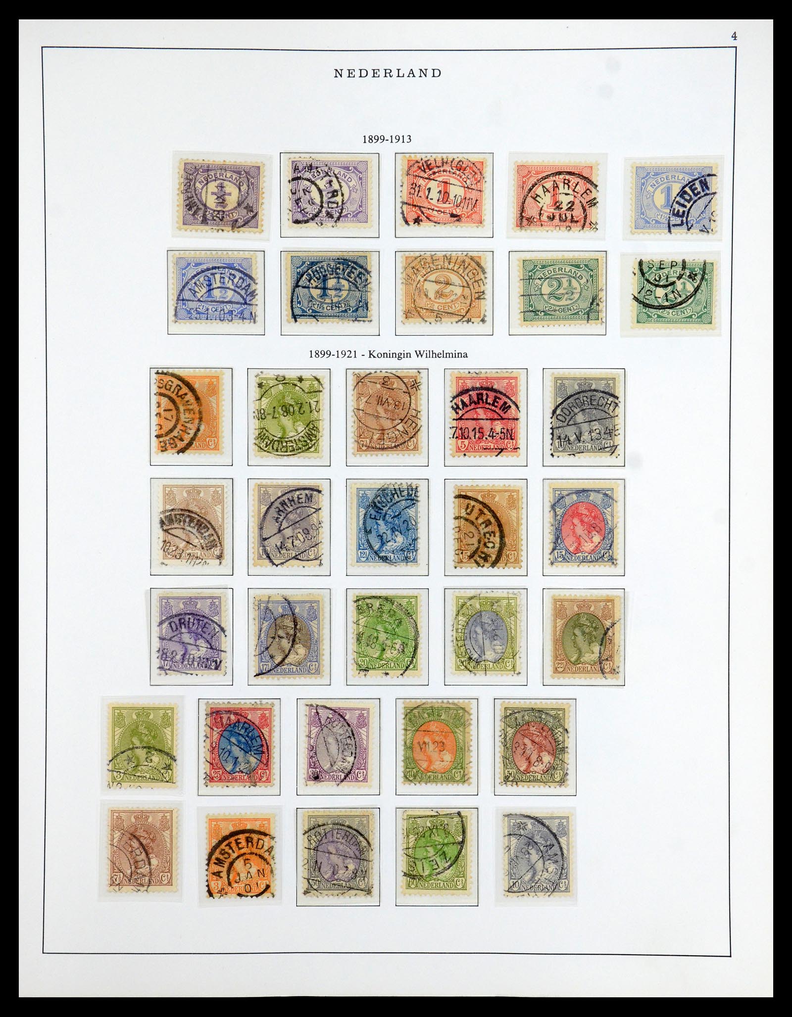 35938 004 - Postzegelverzameling 35938 Nederland 1852-1975.