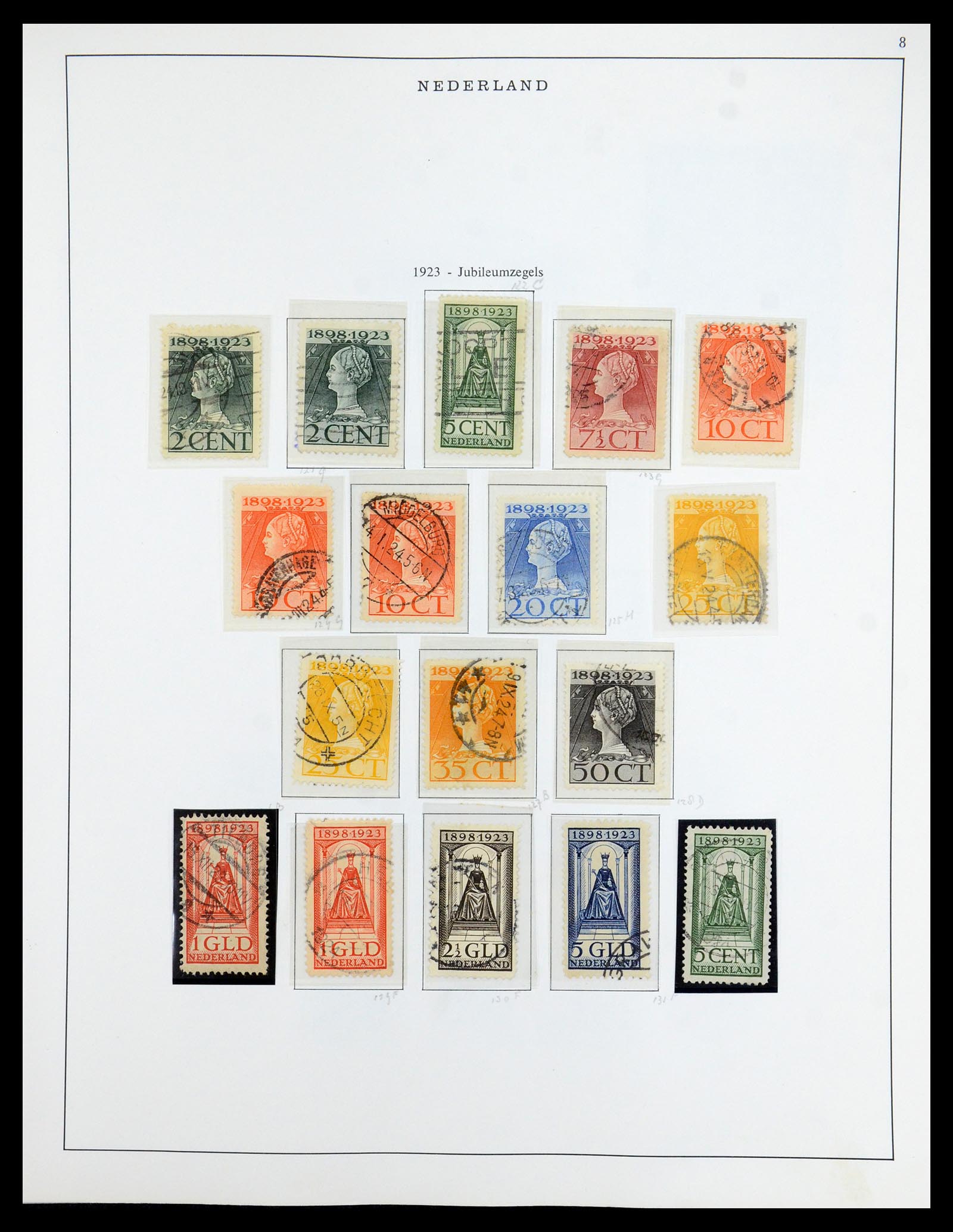 35938 008 - Postzegelverzameling 35938 Nederland 1852-1975.