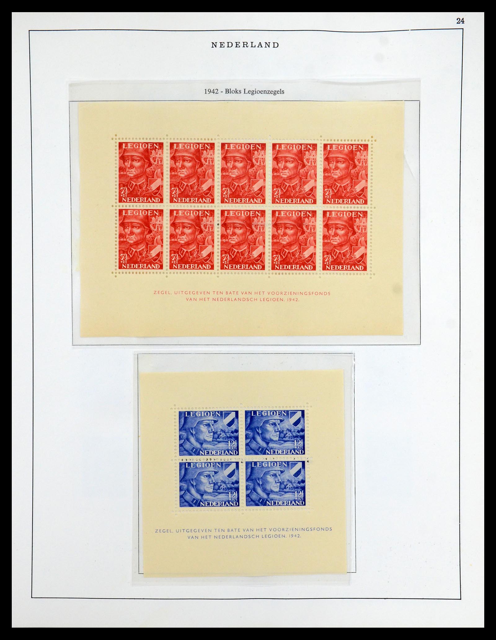 35938 024 - Postzegelverzameling 35938 Nederland 1852-1975.