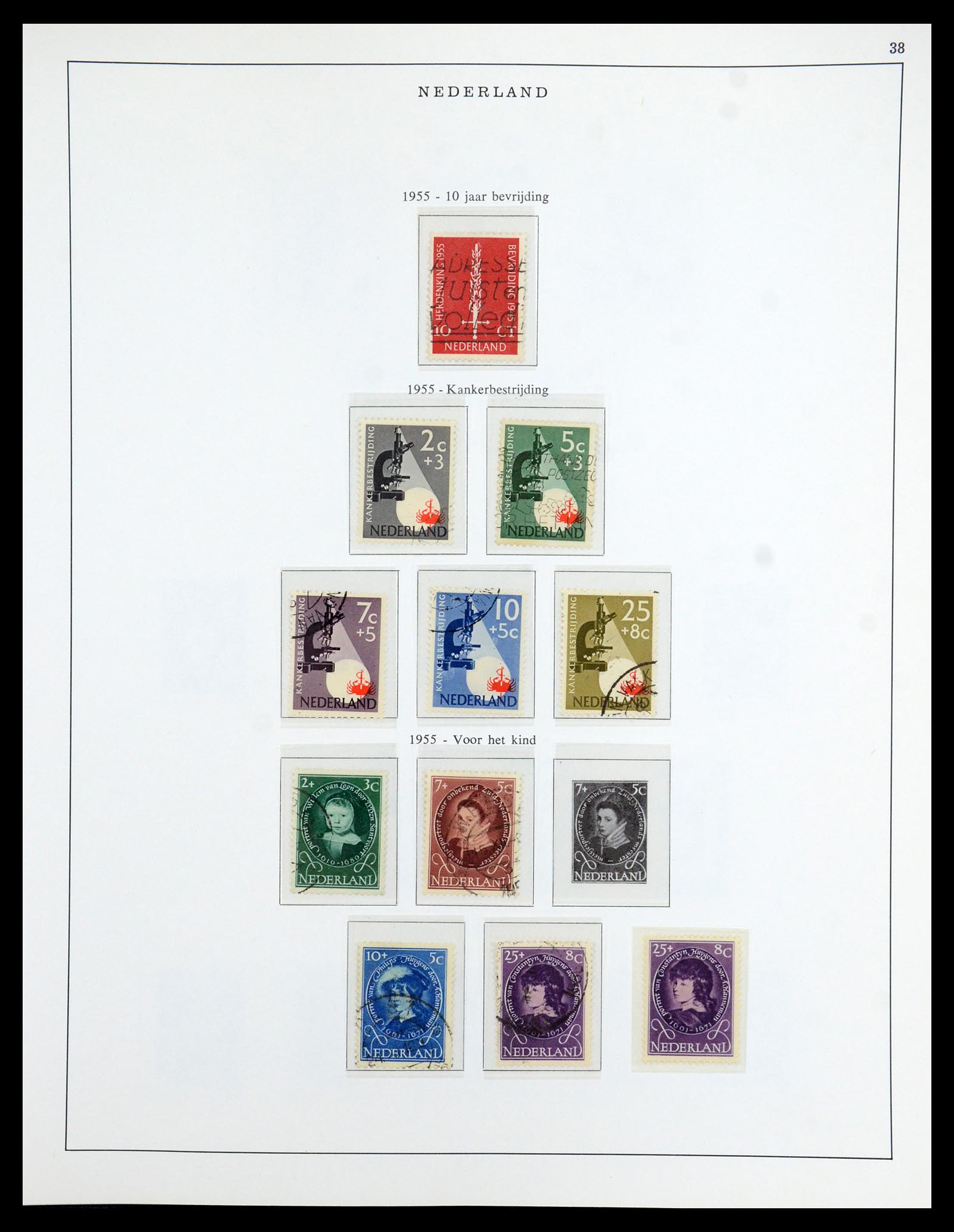 35938 038 - Postzegelverzameling 35938 Nederland 1852-1975.