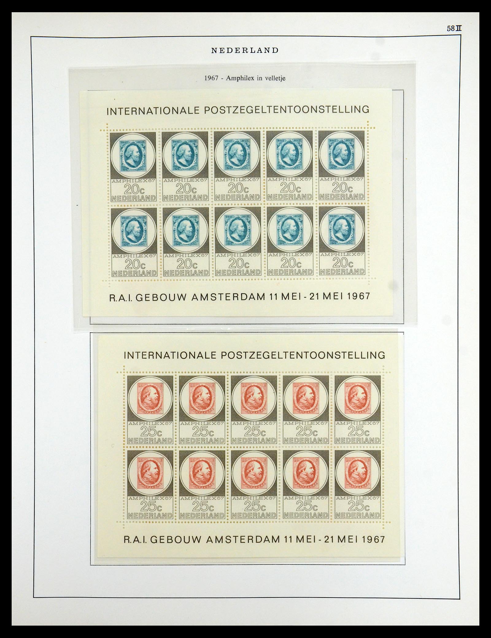 35938 059 - Postzegelverzameling 35938 Nederland 1852-1975.