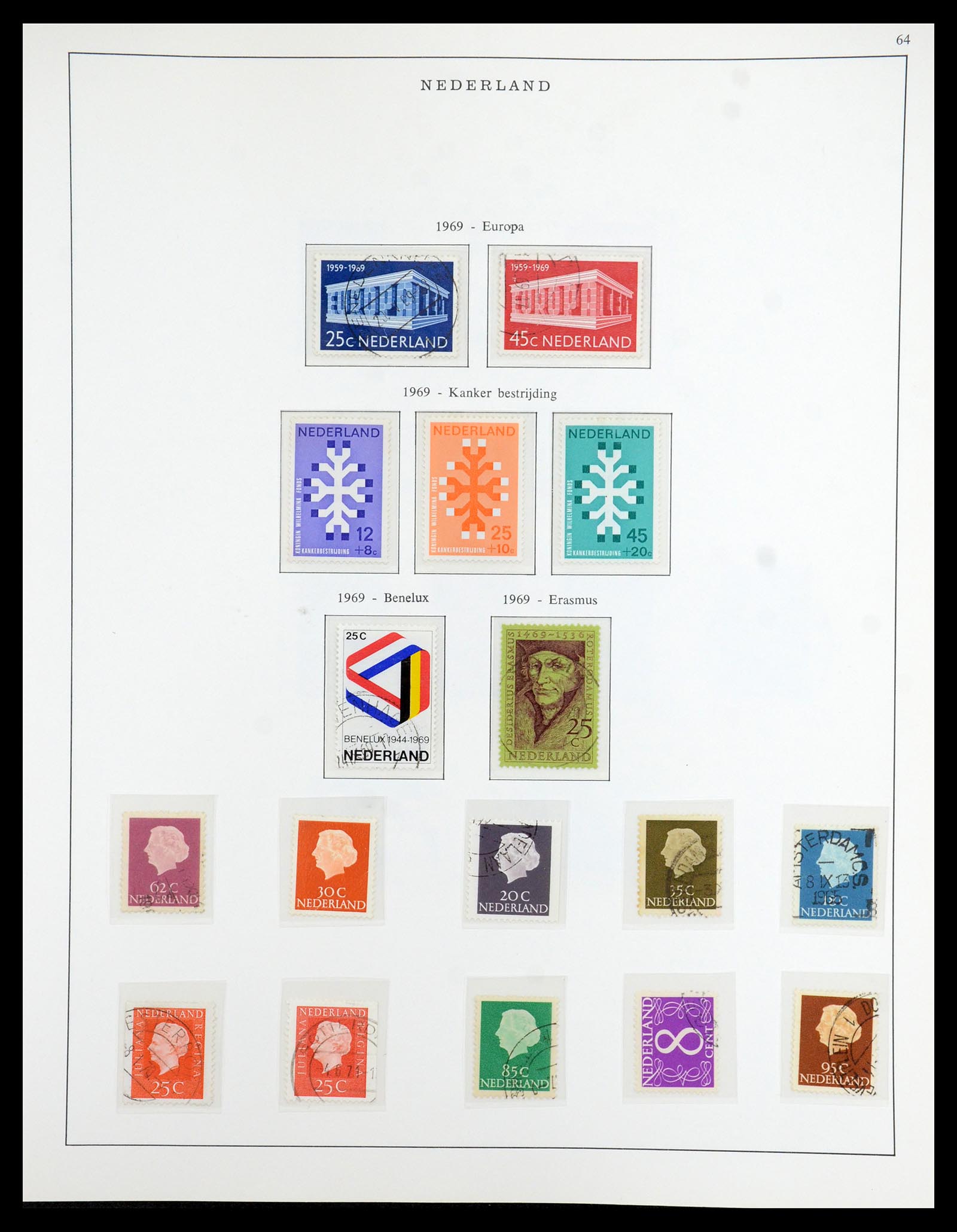 35938 065 - Stamp Collection 35938 Netherlands 1852-1975.