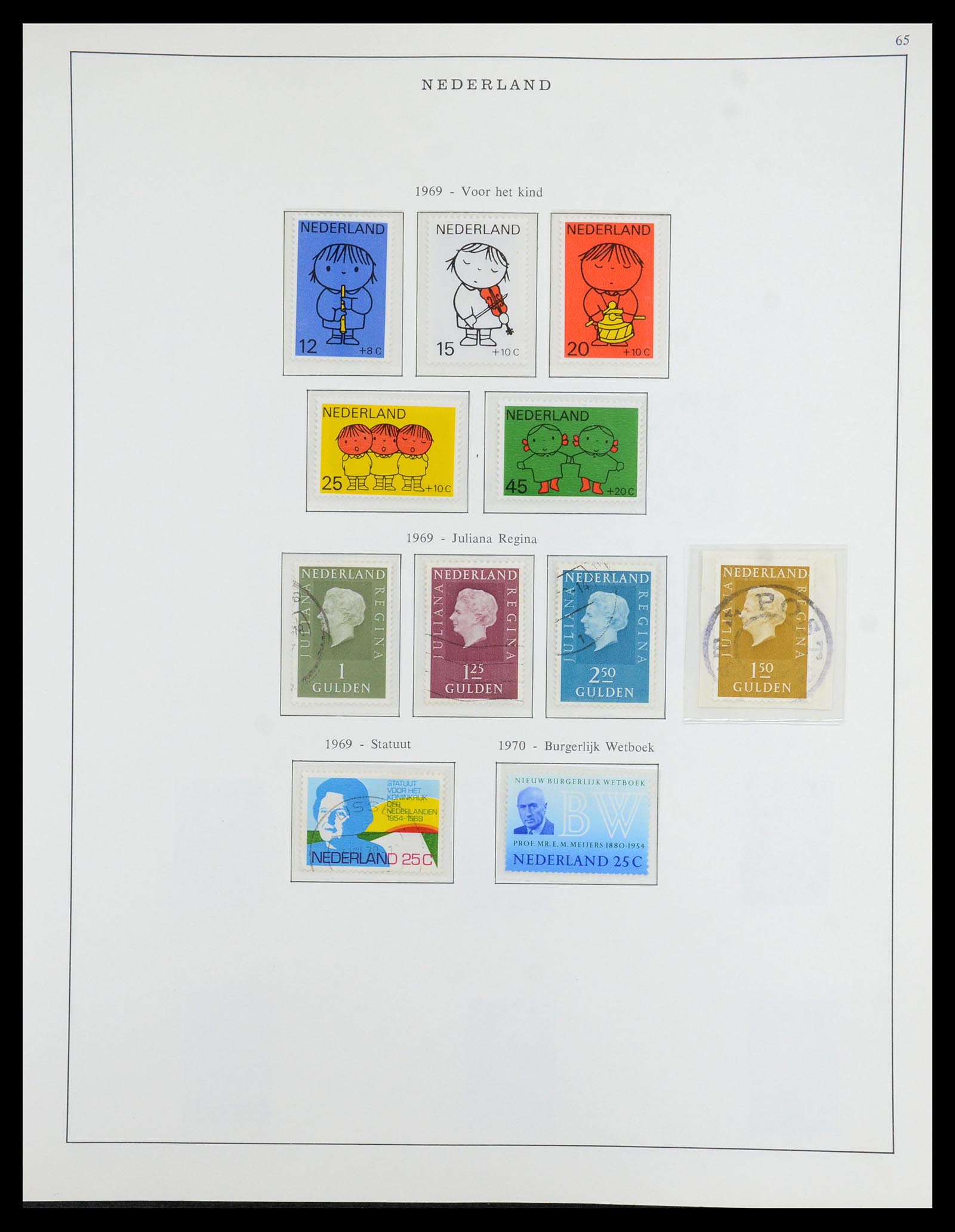 35938 066 - Stamp Collection 35938 Netherlands 1852-1975.