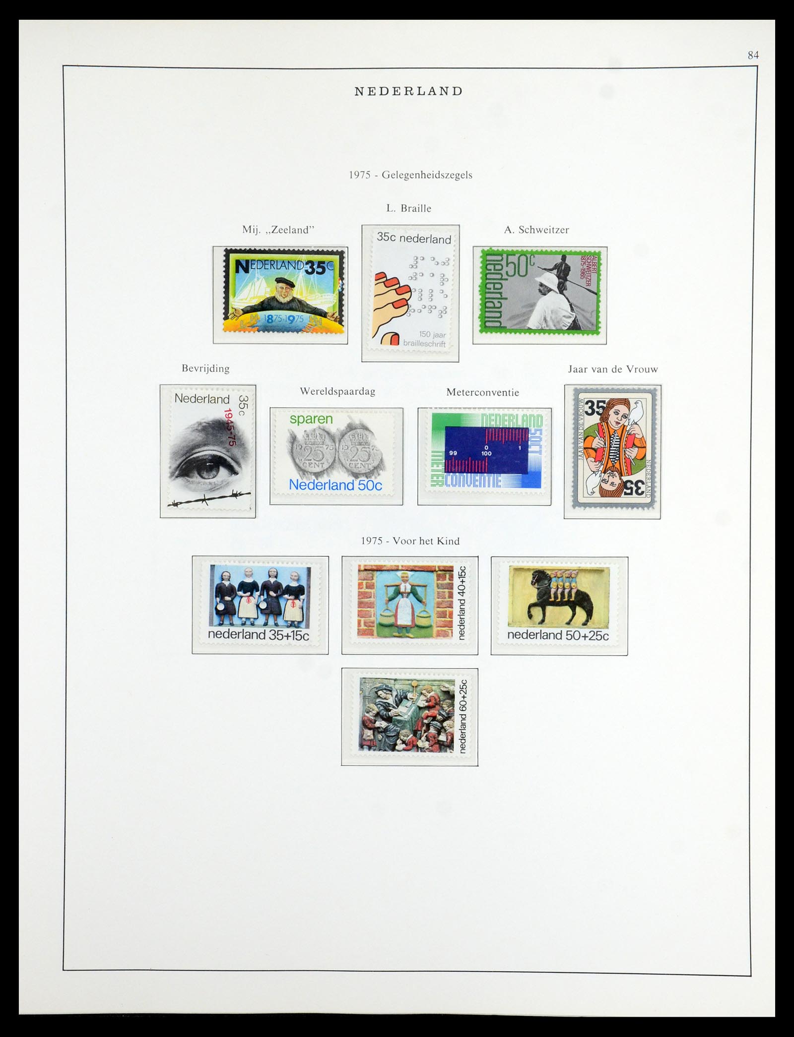35938 084 - Stamp Collection 35938 Netherlands 1852-1975.