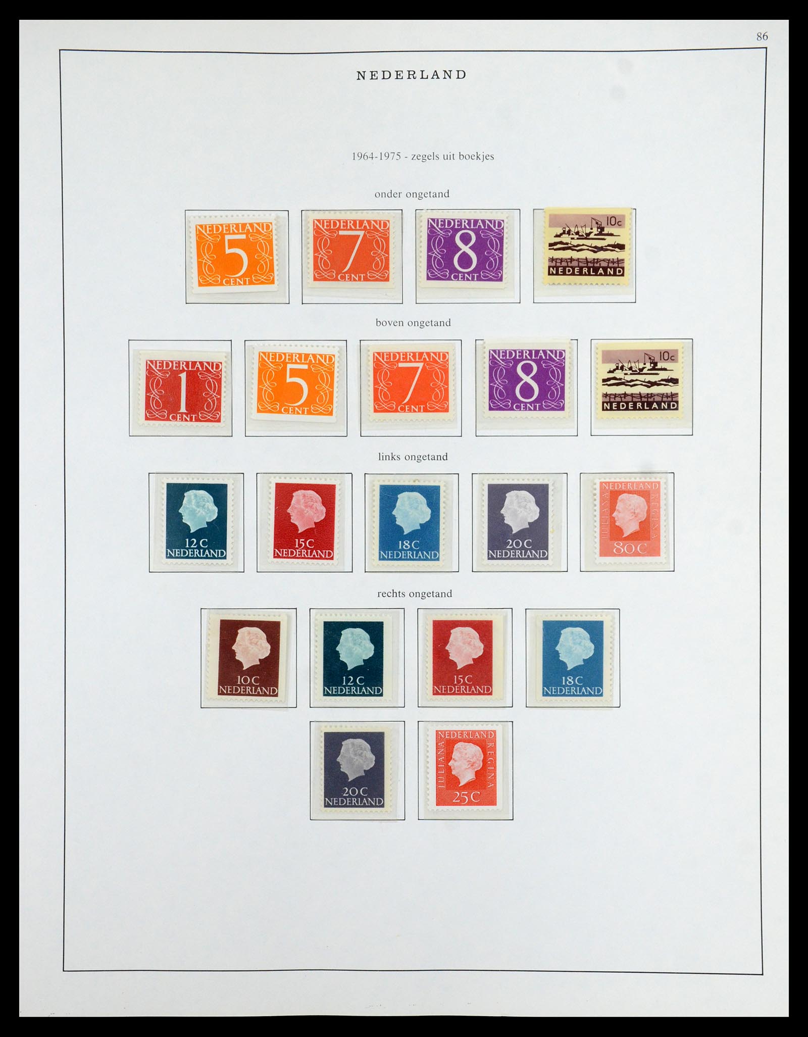 35938 086 - Stamp Collection 35938 Netherlands 1852-1975.