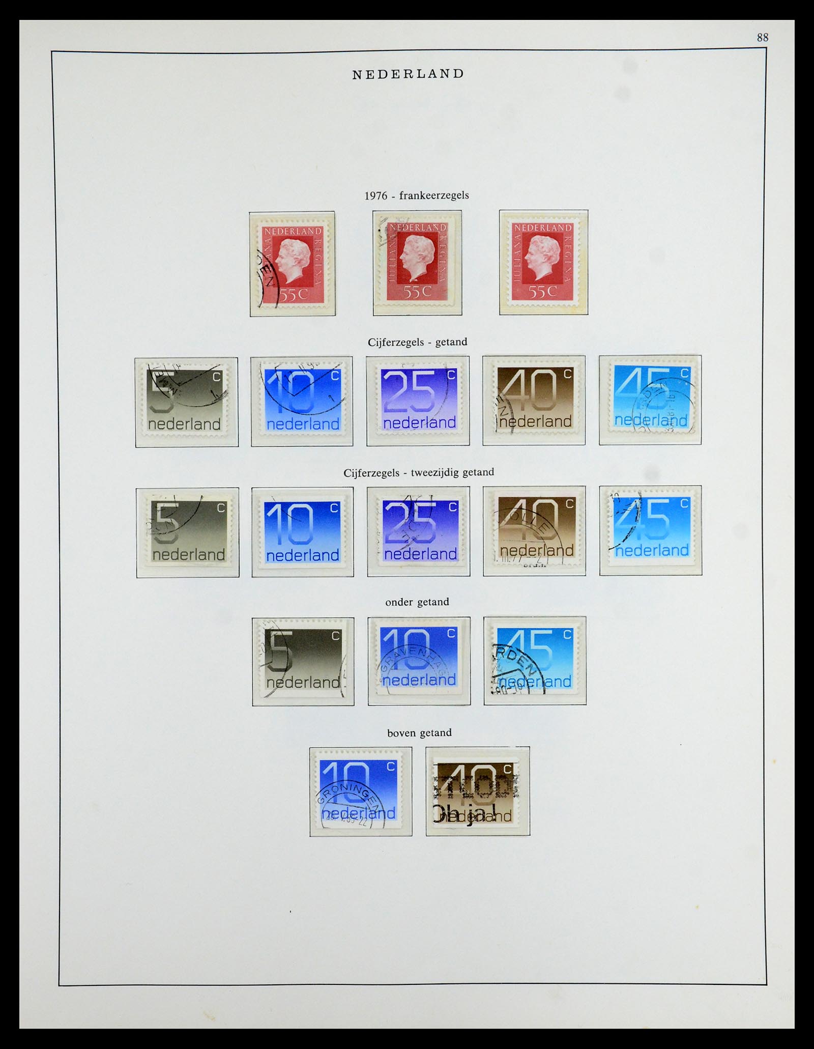 35938 088 - Stamp Collection 35938 Netherlands 1852-1975.