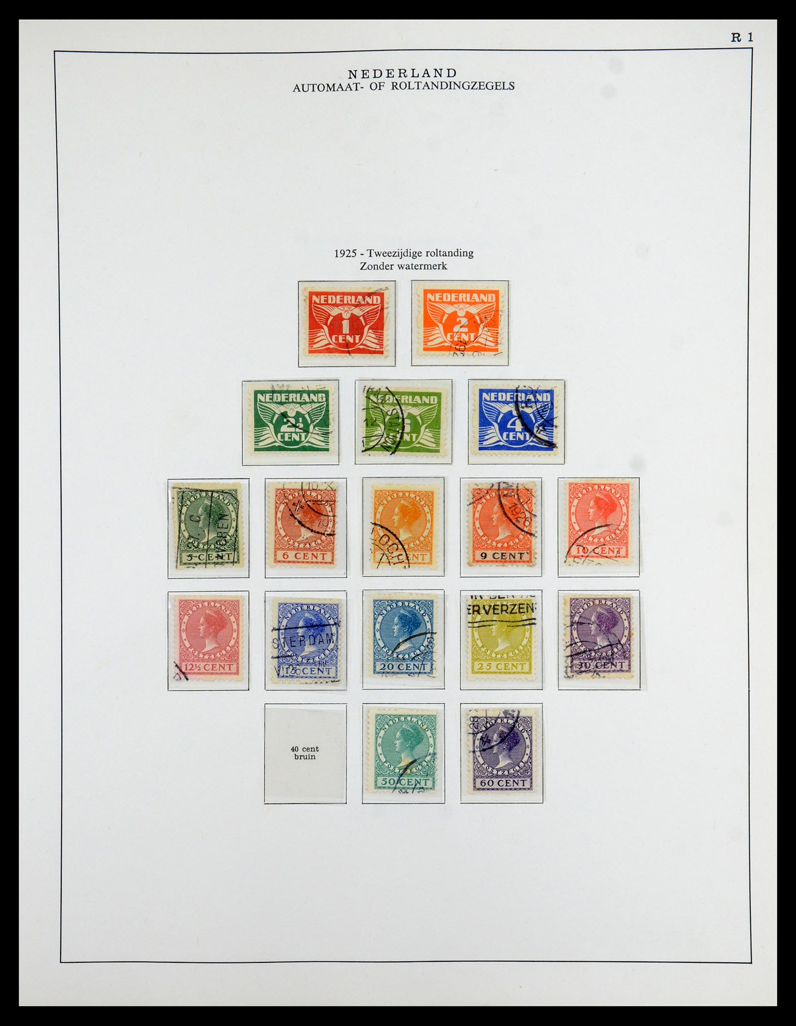 35938 090 - Stamp Collection 35938 Netherlands 1852-1975.