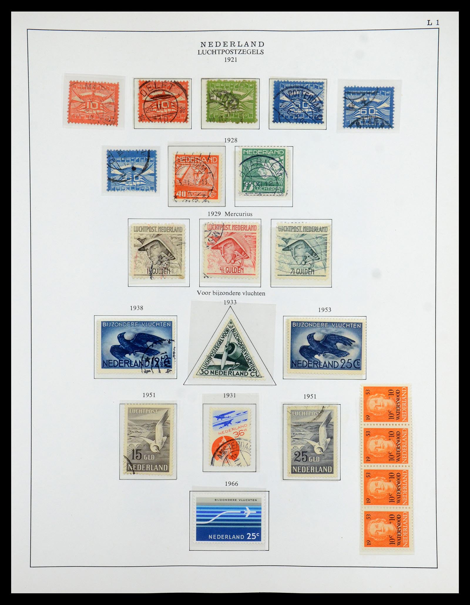 35938 095 - Stamp Collection 35938 Netherlands 1852-1975.