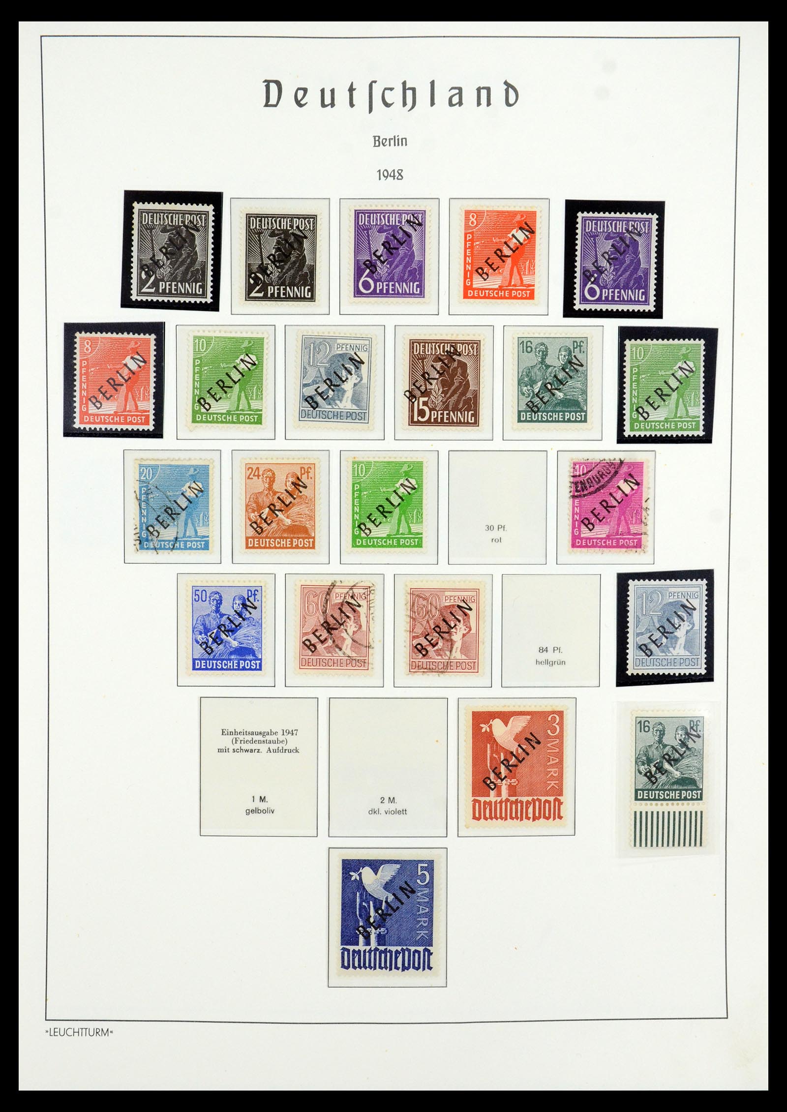 35939 001 - Postzegelverzameling 35939 Berlijn 1948-1990.