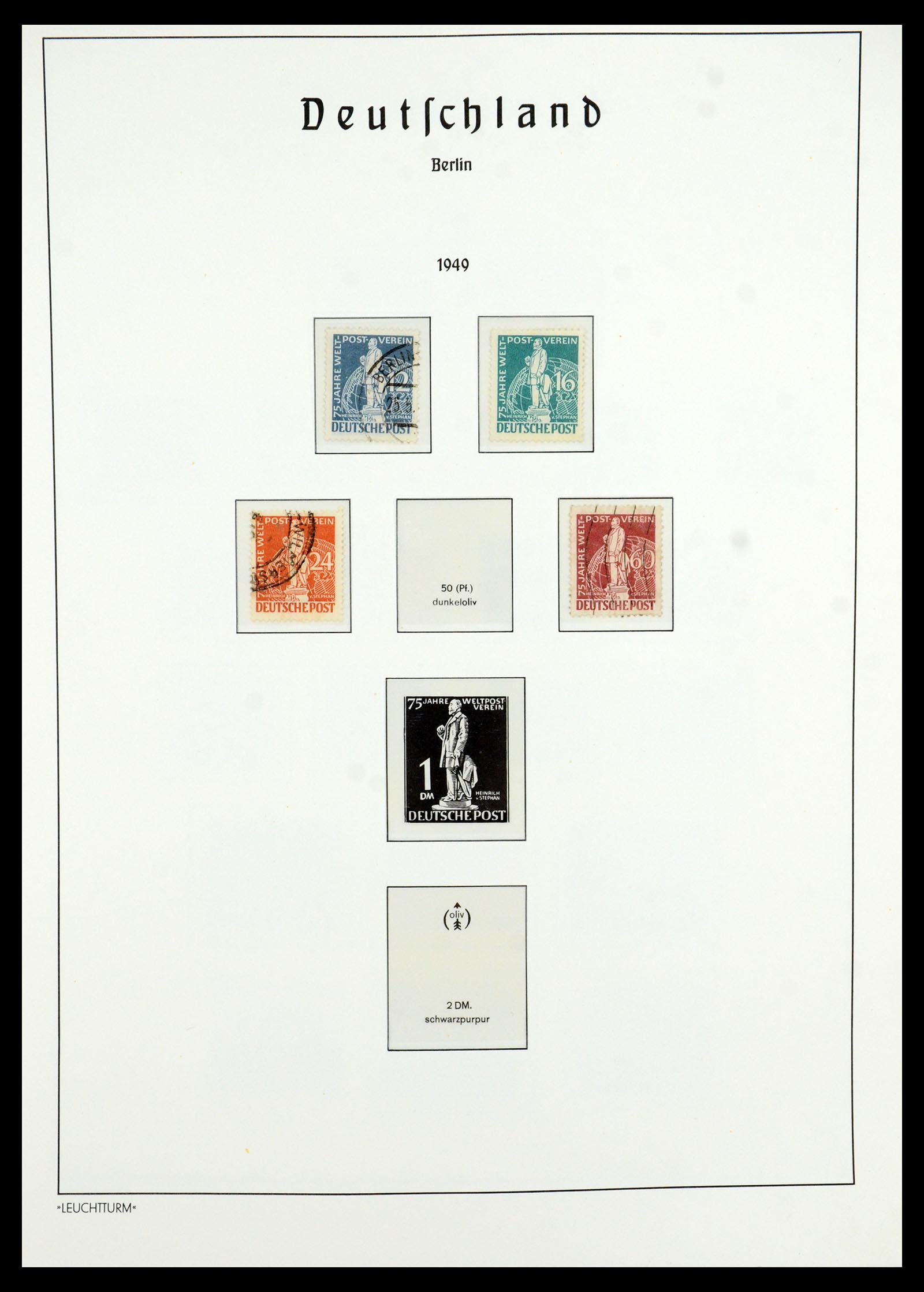 35939 003 - Postzegelverzameling 35939 Berlijn 1948-1990.