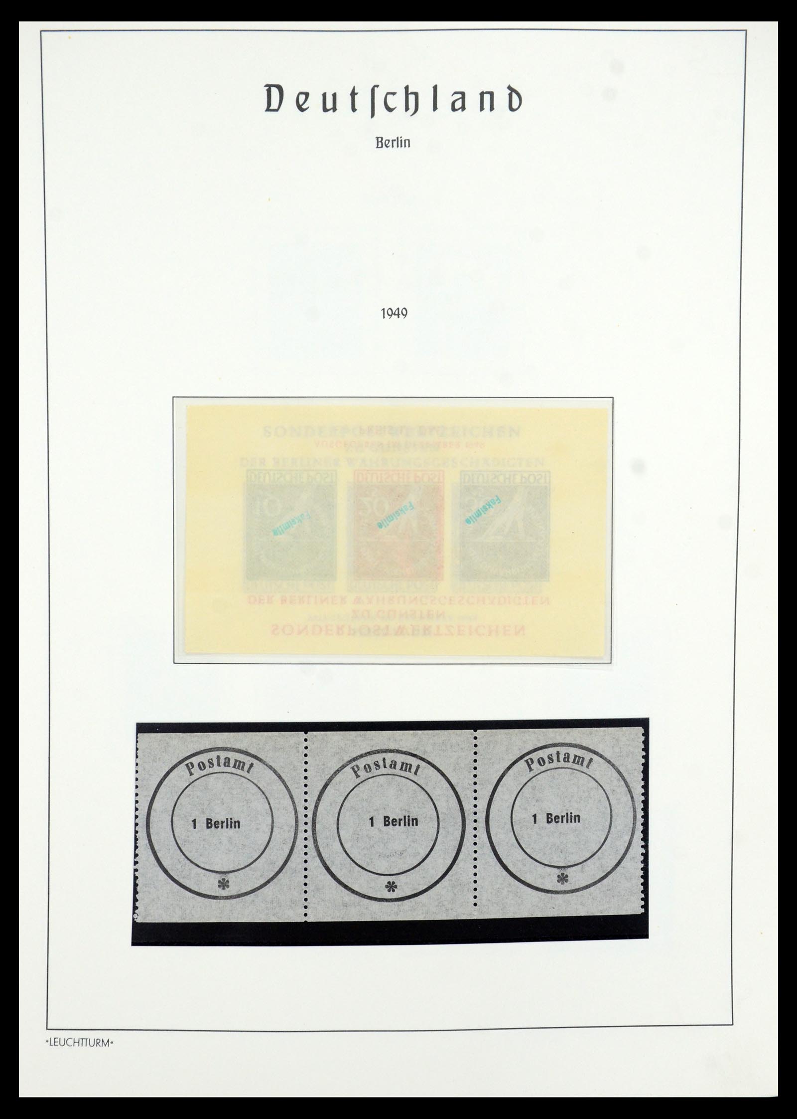 35939 006 - Postzegelverzameling 35939 Berlijn 1948-1990.
