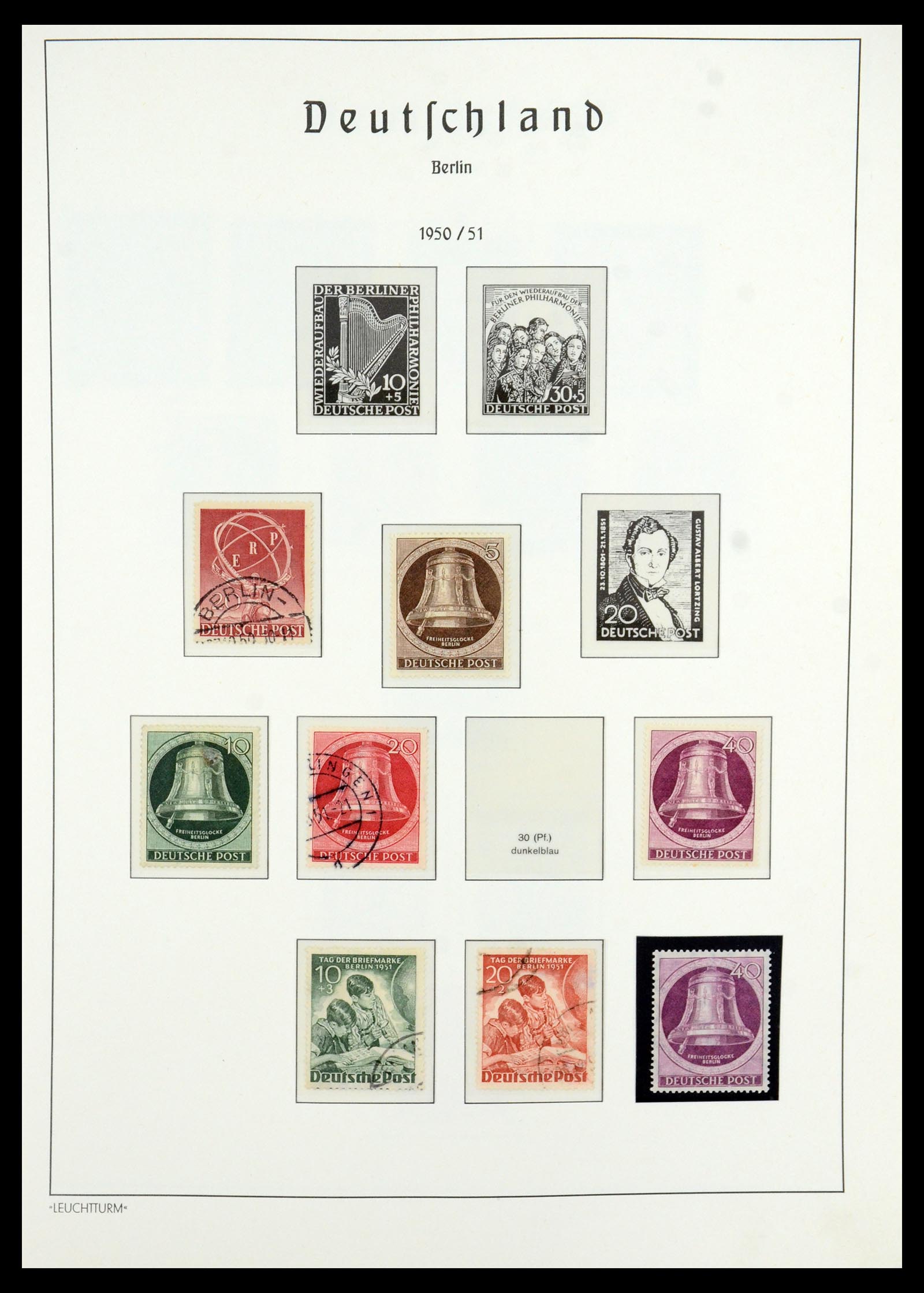 35939 007 - Postzegelverzameling 35939 Berlijn 1948-1990.