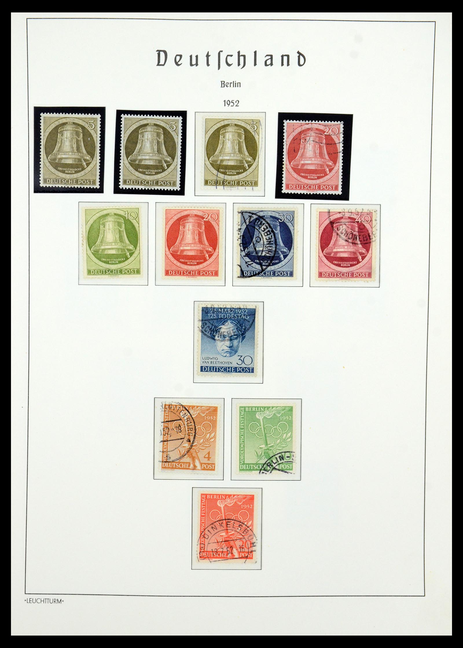 35939 008 - Postzegelverzameling 35939 Berlijn 1948-1990.
