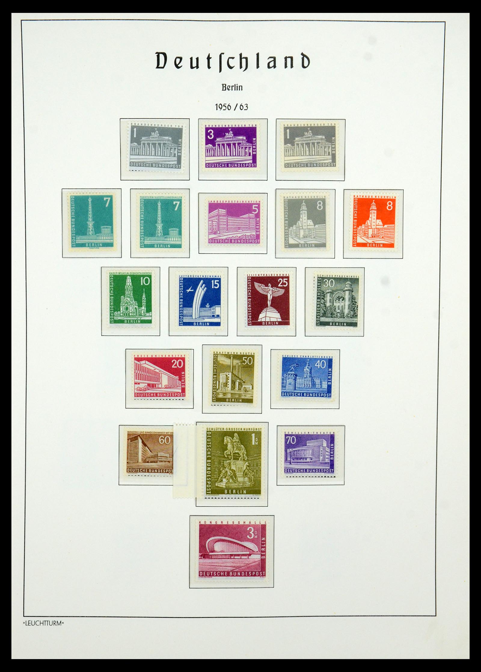 35939 013 - Postzegelverzameling 35939 Berlijn 1948-1990.