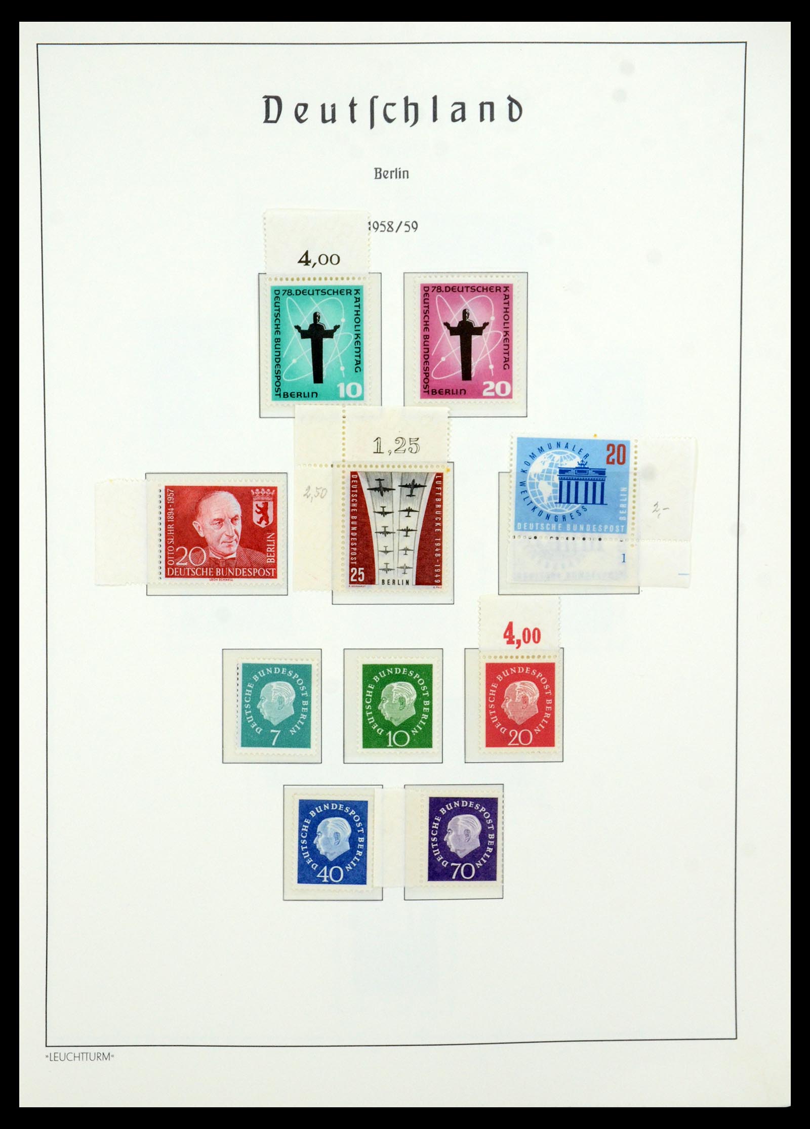 35939 016 - Postzegelverzameling 35939 Berlijn 1948-1990.