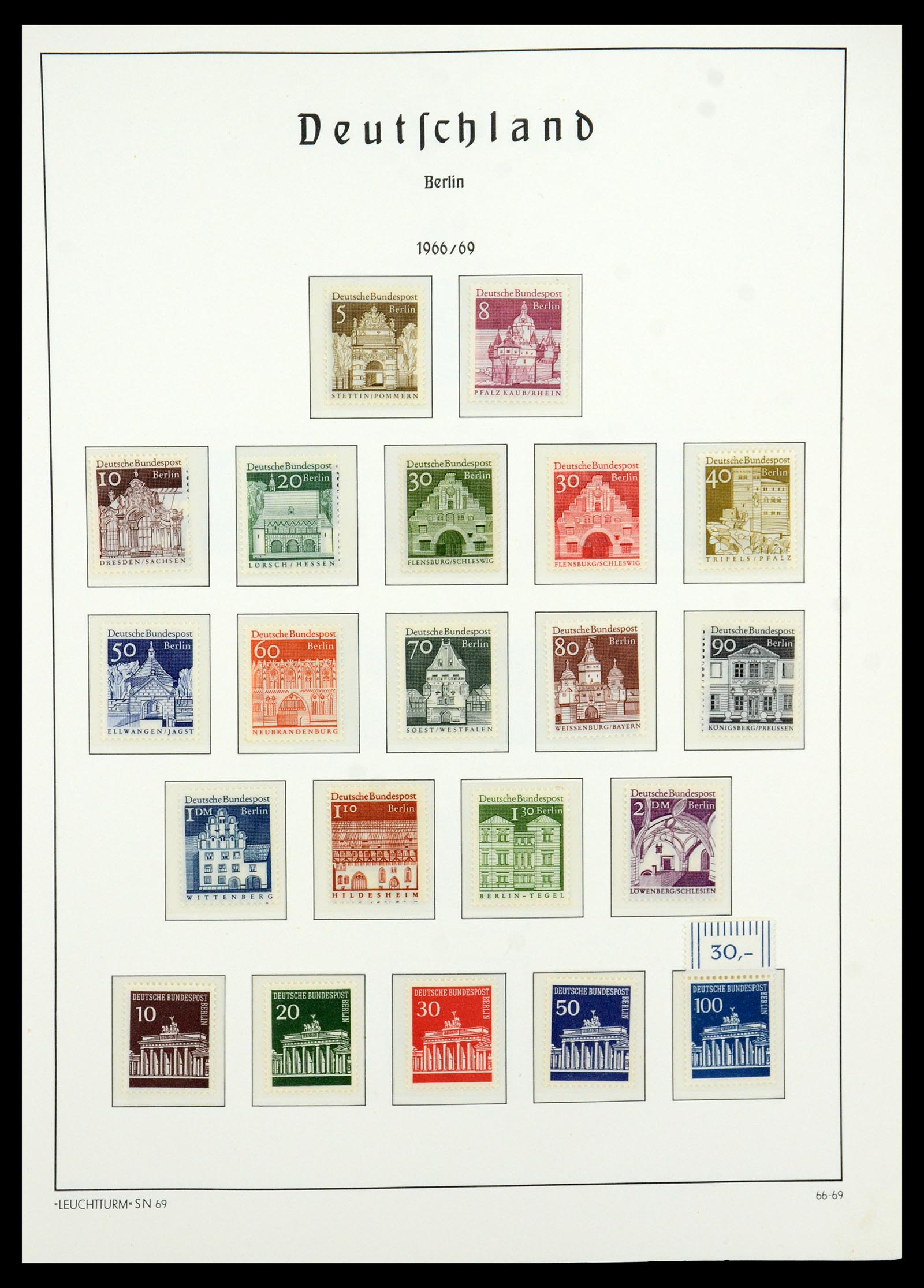 35939 025 - Stamp Collection 35939 Berlin 1948-1990.