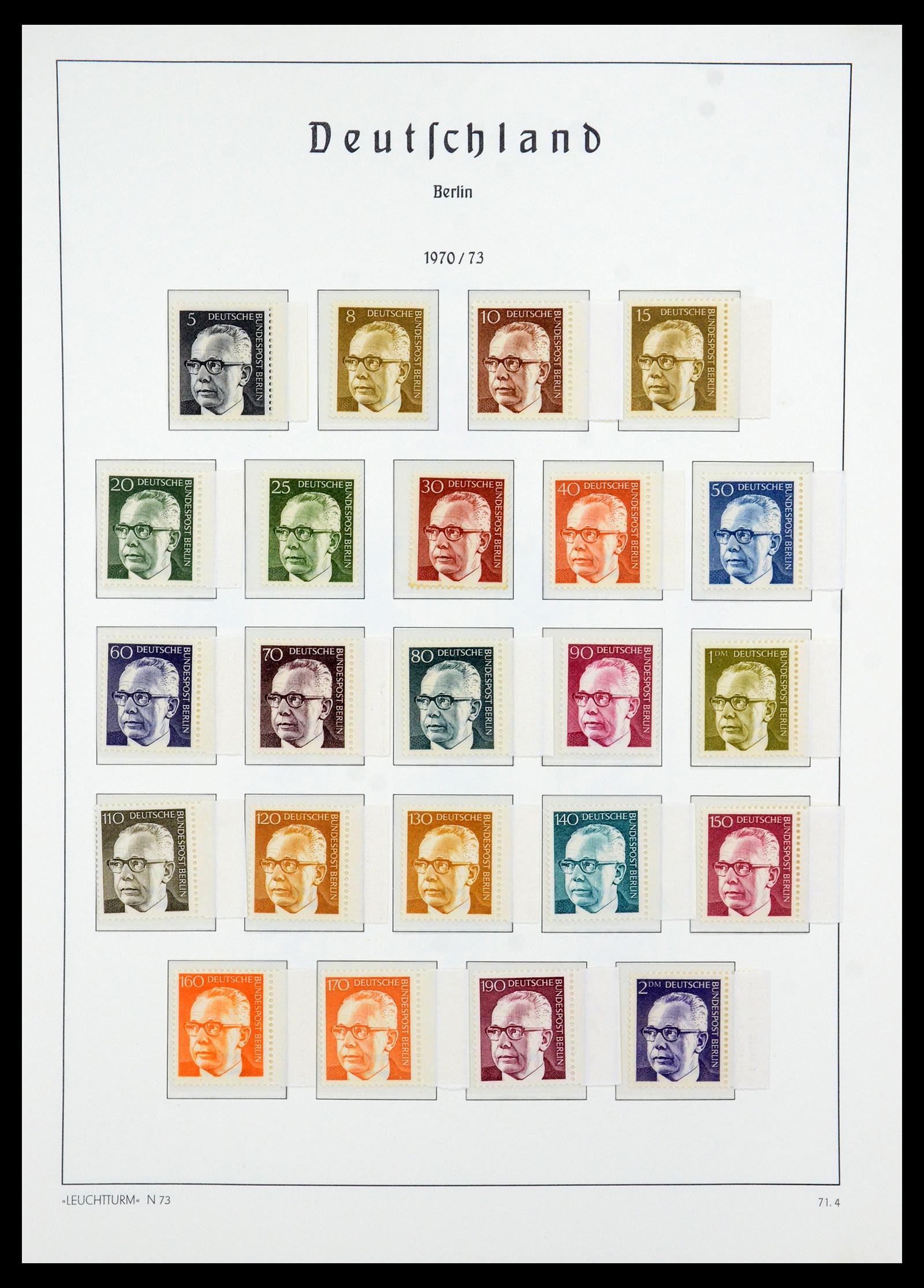 35939 042 - Stamp Collection 35939 Berlin 1948-1990.