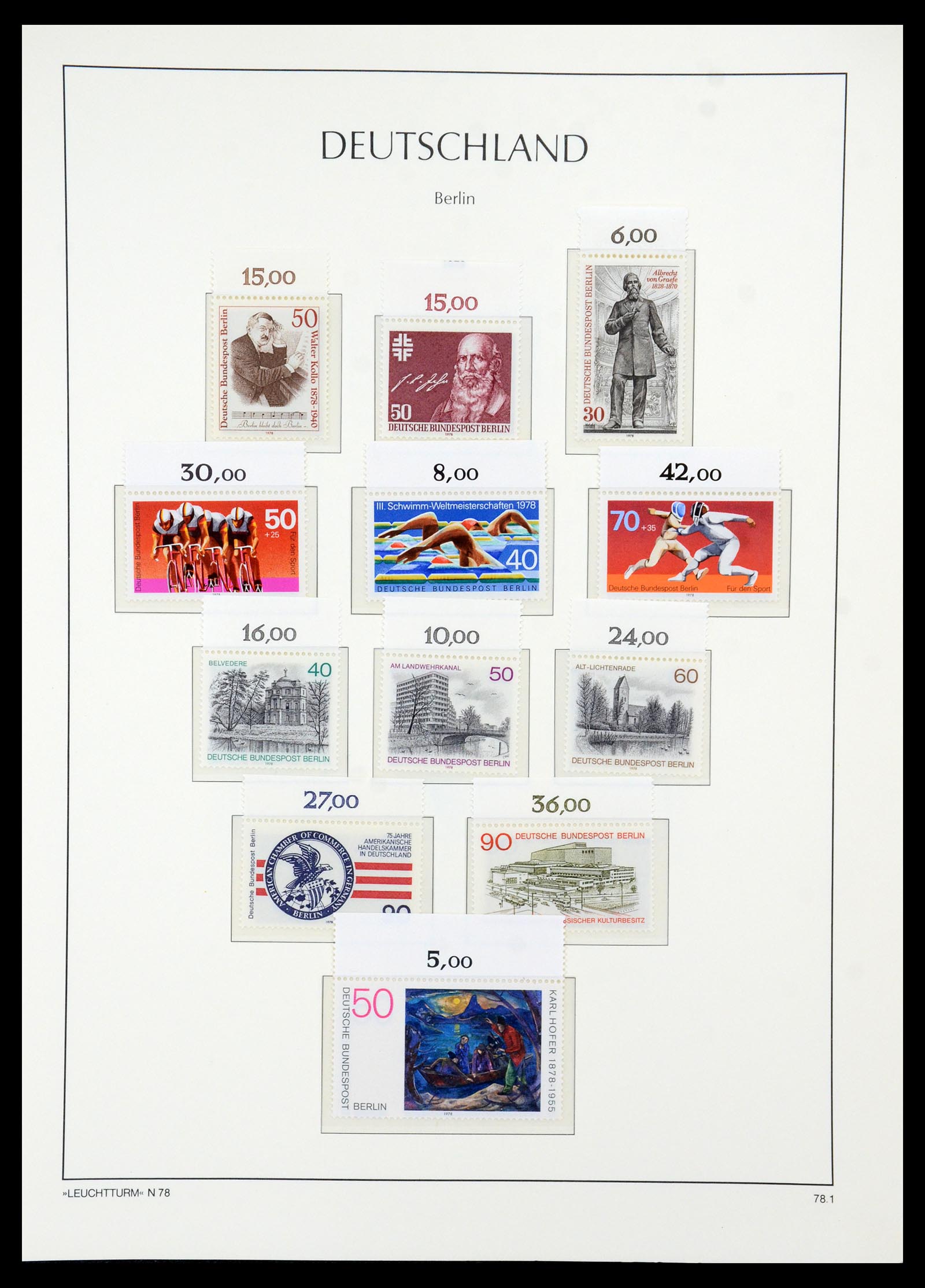 35939 057 - Stamp Collection 35939 Berlin 1948-1990.