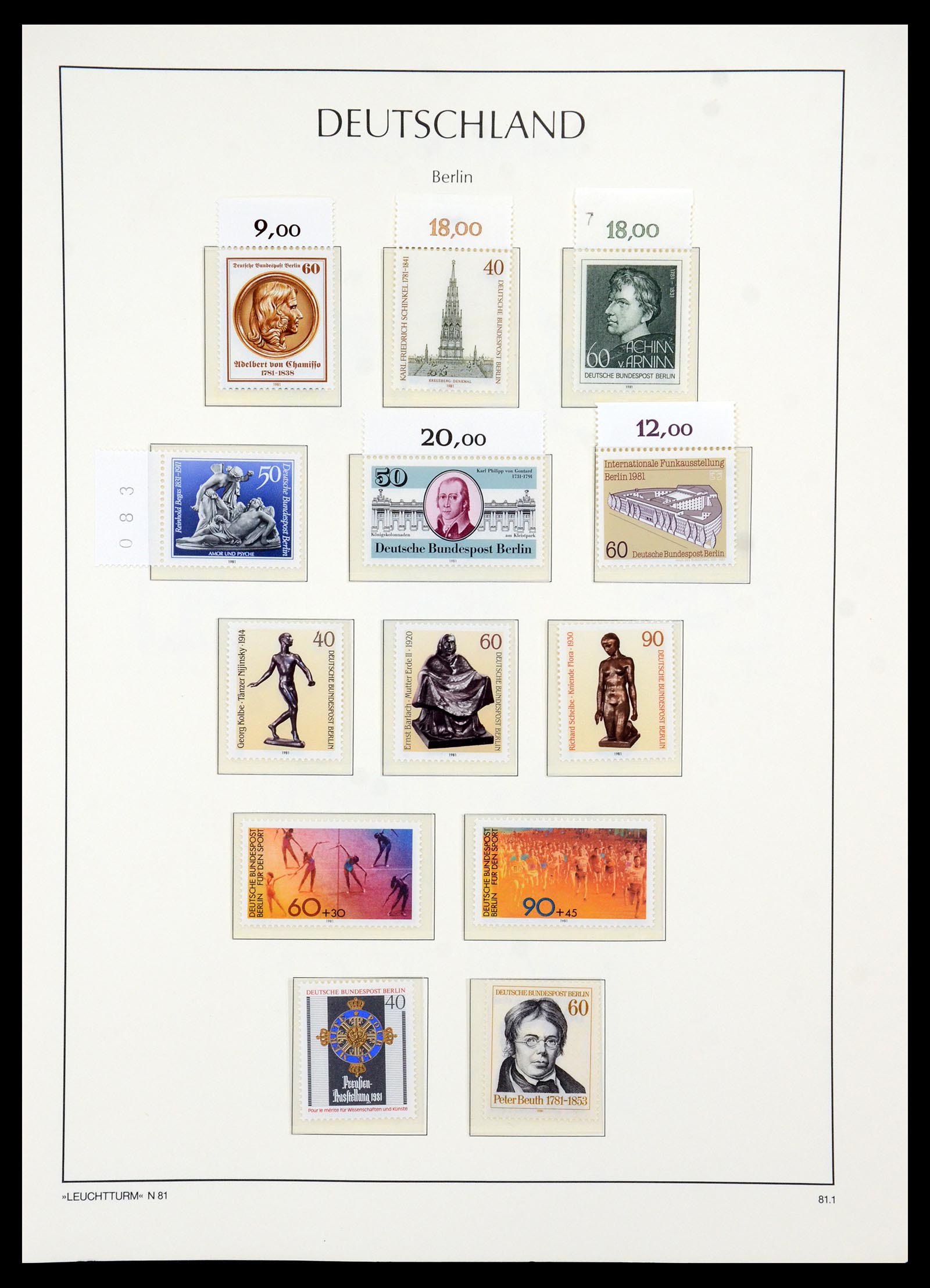 35939 066 - Stamp Collection 35939 Berlin 1948-1990.