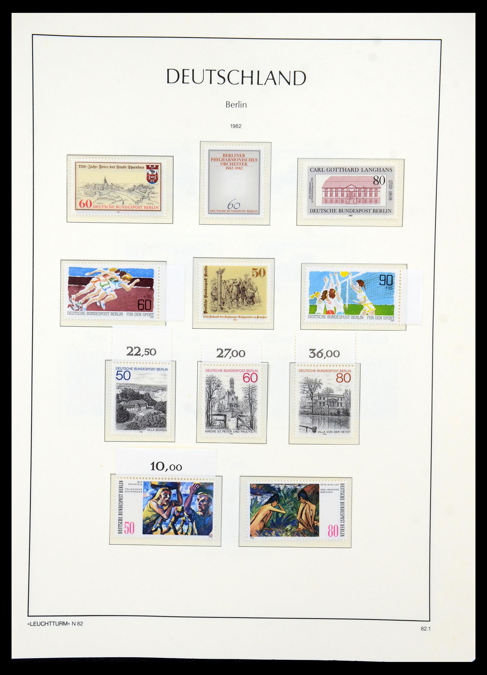 35939 069 - Stamp Collection 35939 Berlin 1948-1990.