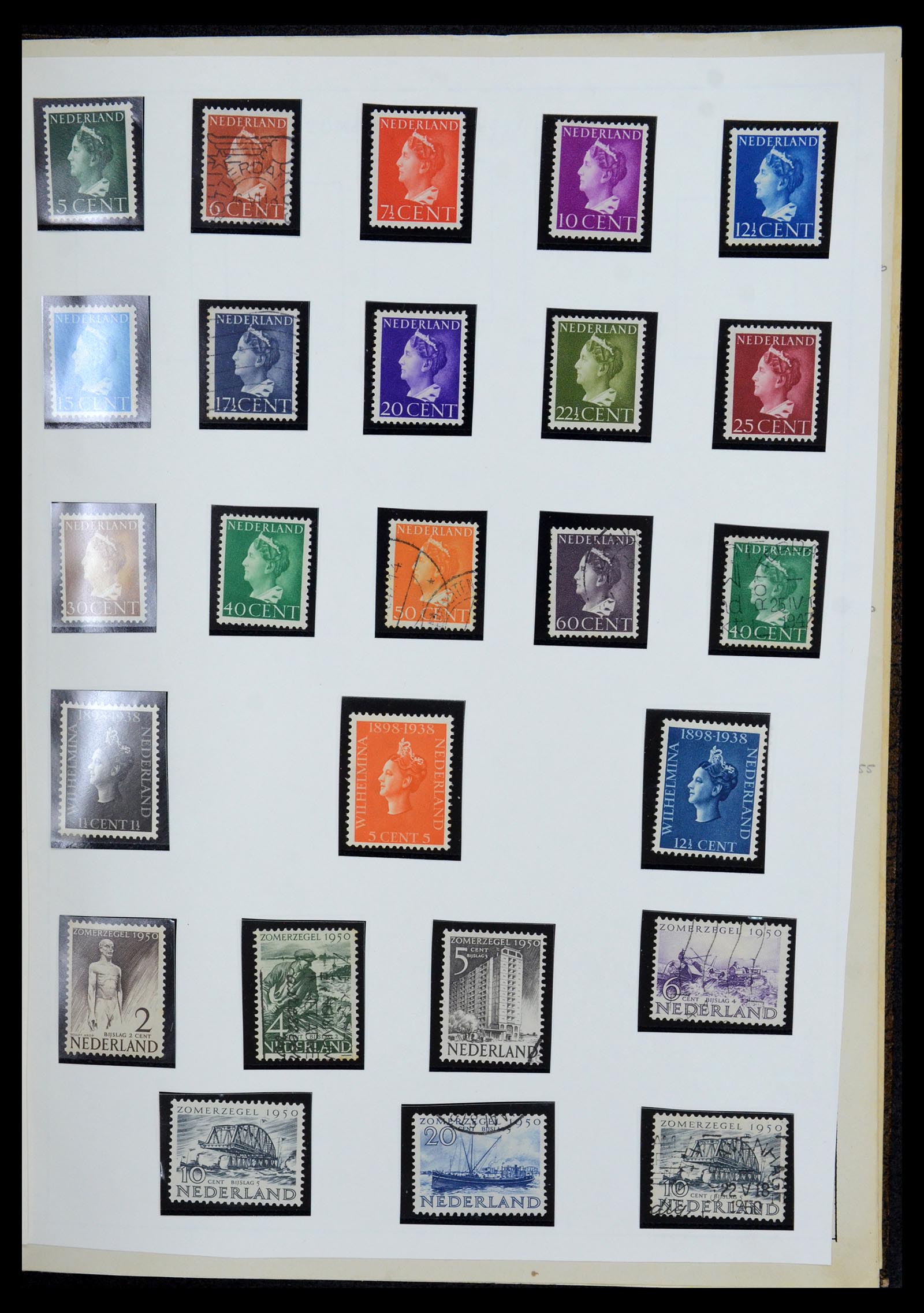 35940 003 - Postzegelverzameling 35940 Nederland en overzeese gebiedsdelen 1852-1