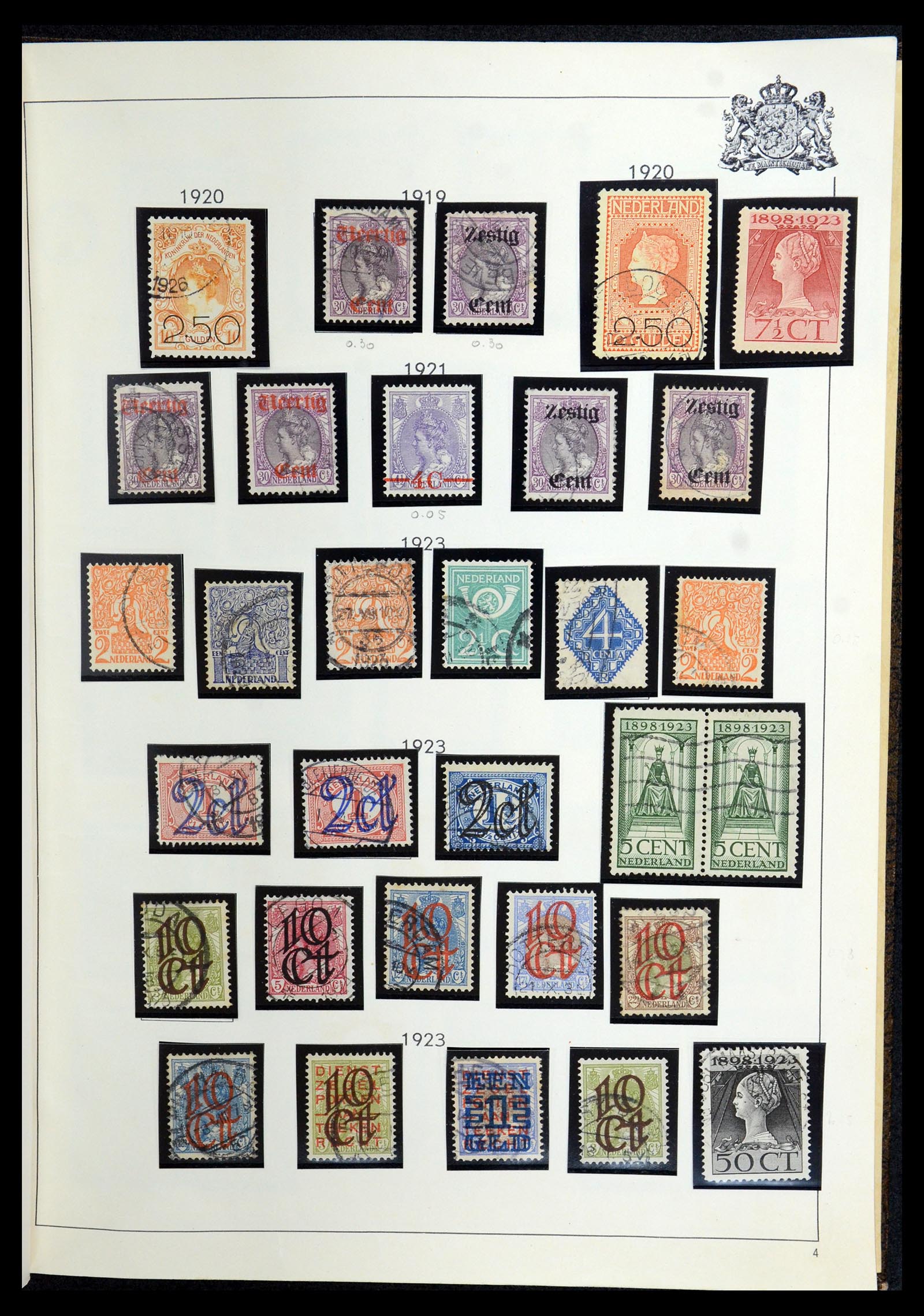35940 008 - Postzegelverzameling 35940 Nederland en overzeese gebiedsdelen 1852-1