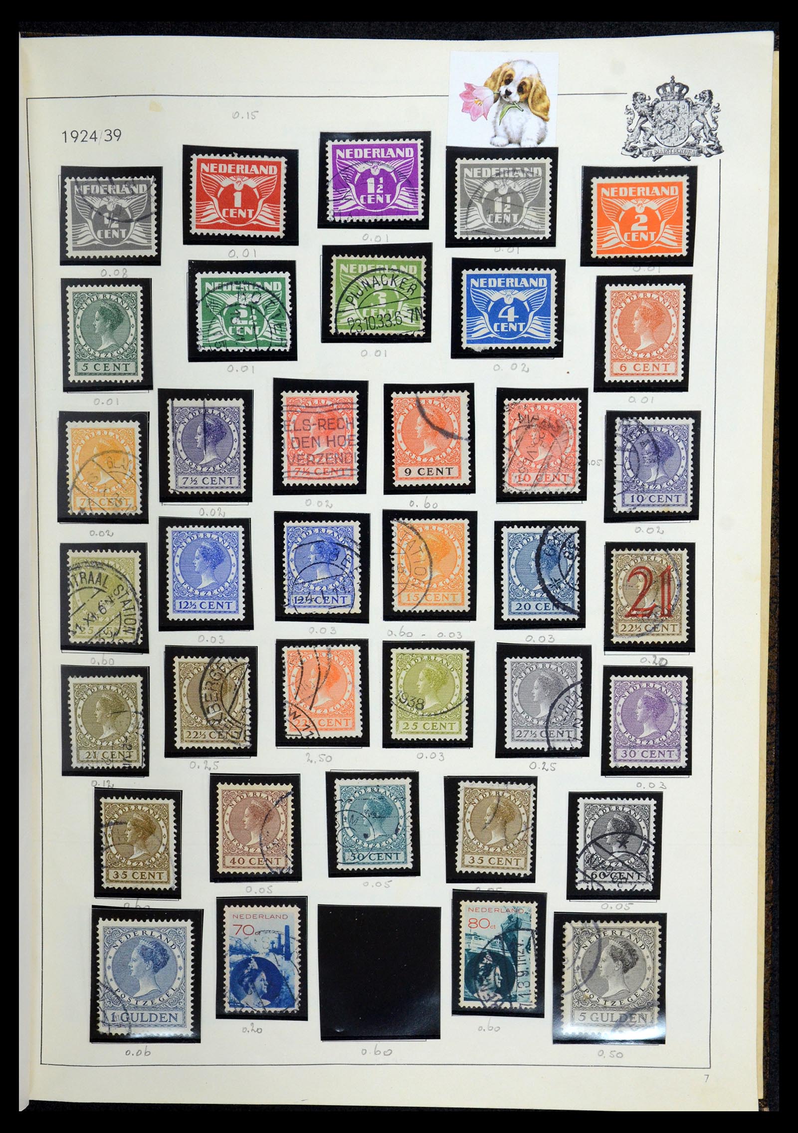 35940 011 - Postzegelverzameling 35940 Nederland en overzeese gebiedsdelen 1852-1