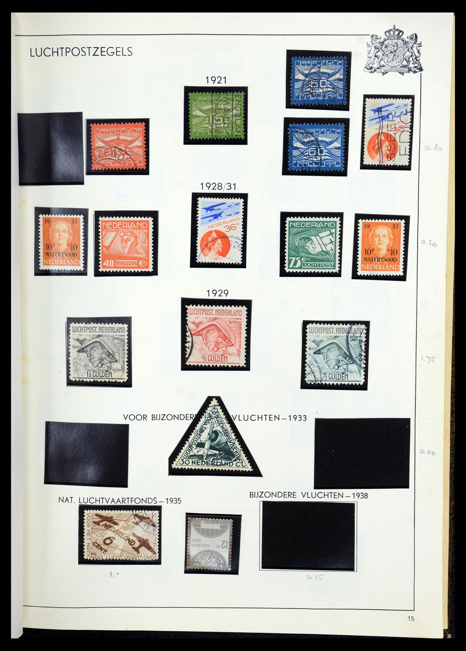 35940 019 - Stamp Collection 35940 Netherlands and territories 1852-1958.