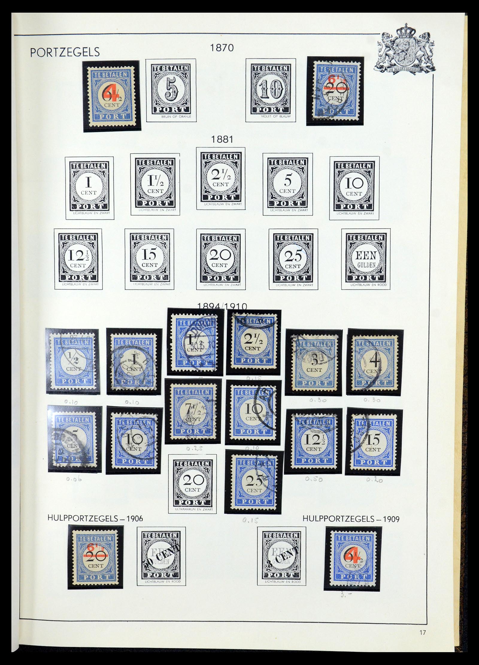 35940 021 - Postzegelverzameling 35940 Nederland en overzeese gebiedsdelen 1852-1