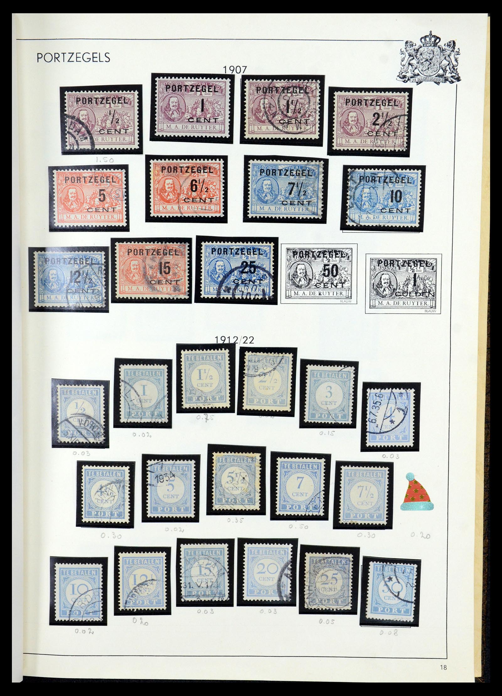 35940 022 - Postzegelverzameling 35940 Nederland en overzeese gebiedsdelen 1852-1