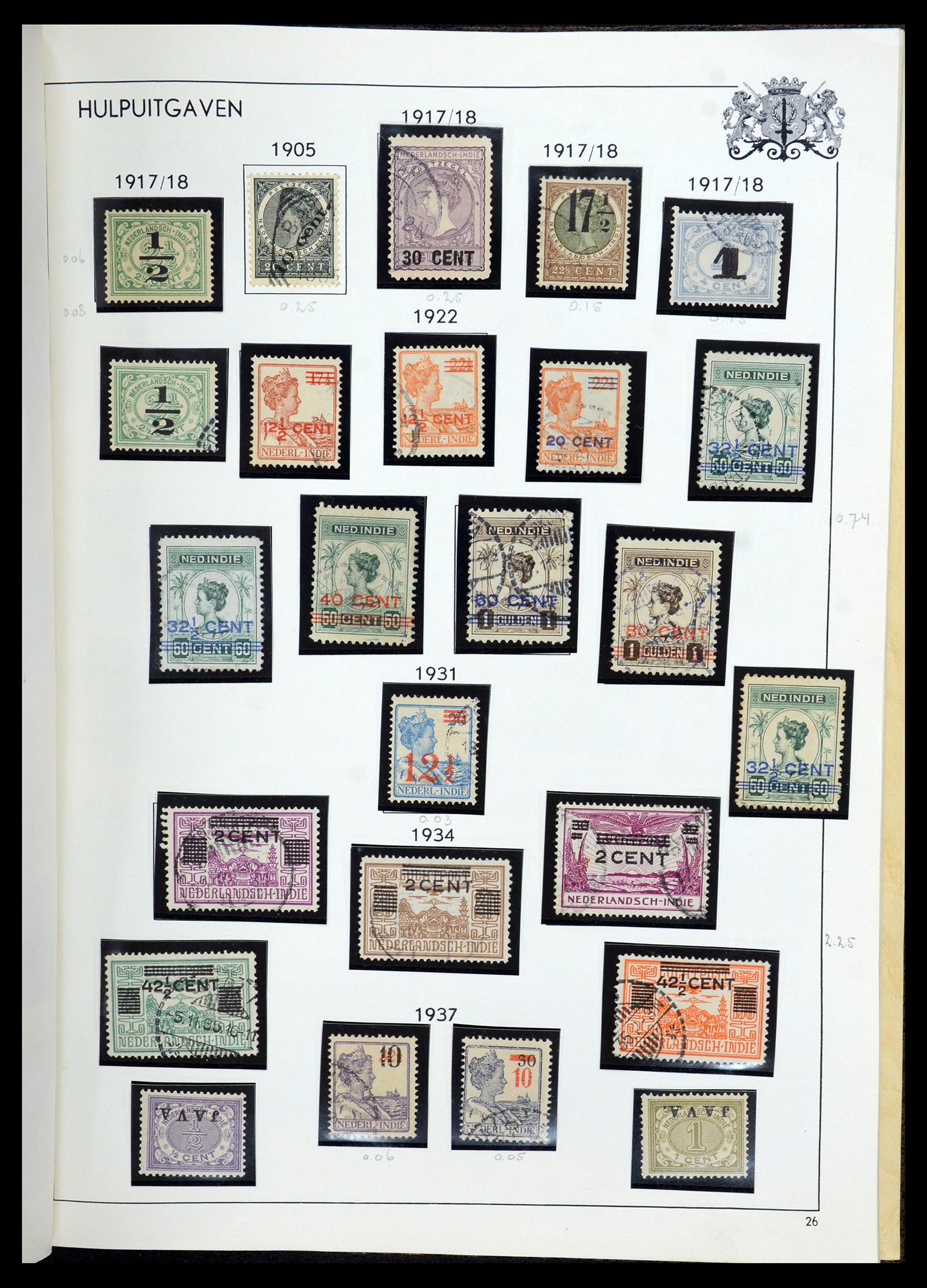 35940 029 - Stamp Collection 35940 Netherlands and territories 1852-1958.
