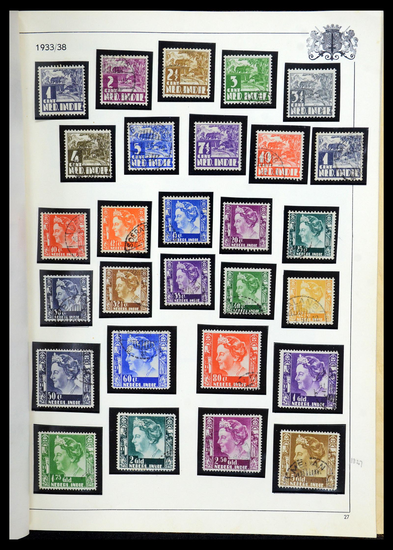 35940 030 - Postzegelverzameling 35940 Nederland en overzeese gebiedsdelen 1852-1