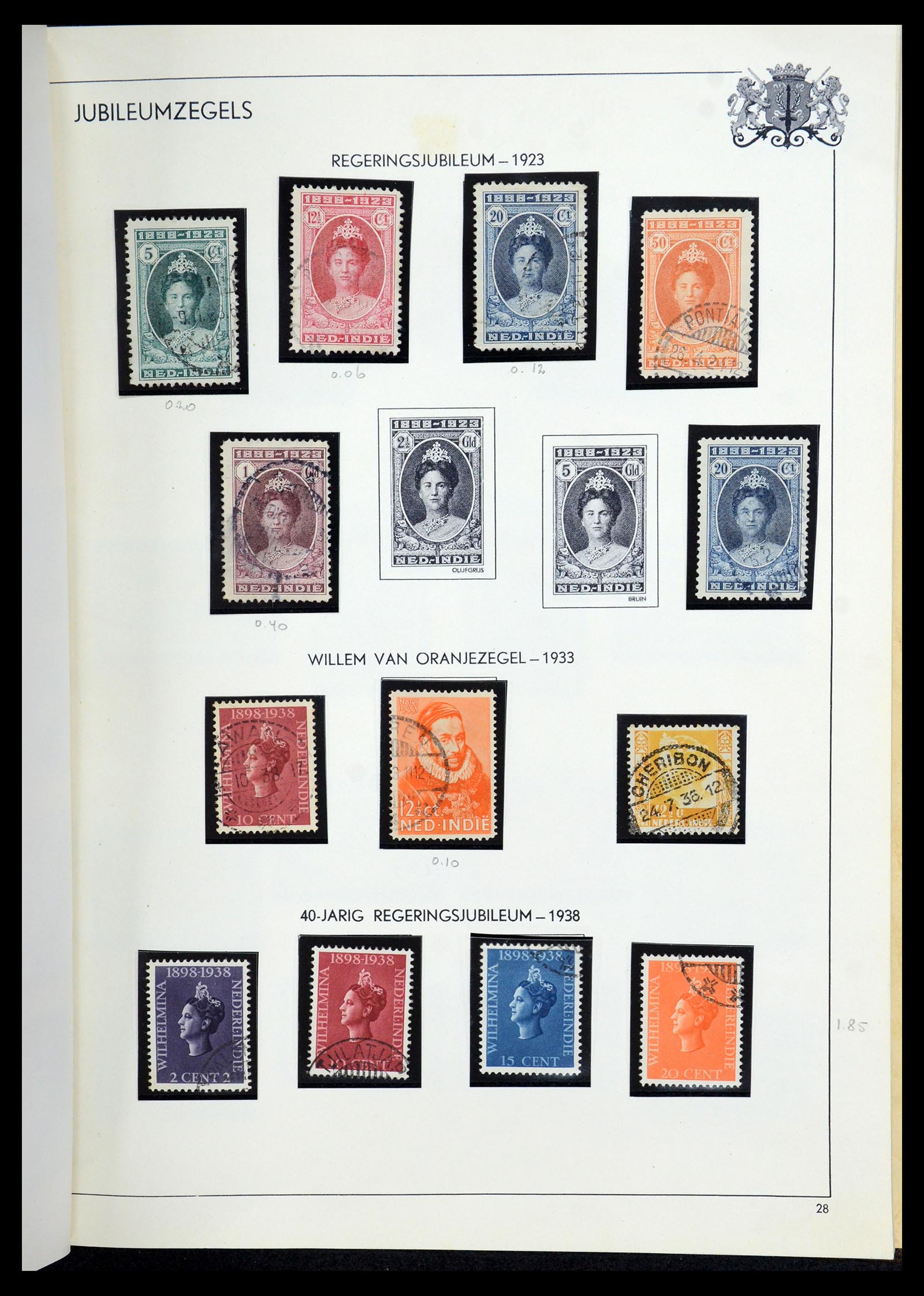 35940 031 - Stamp Collection 35940 Netherlands and territories 1852-1958.