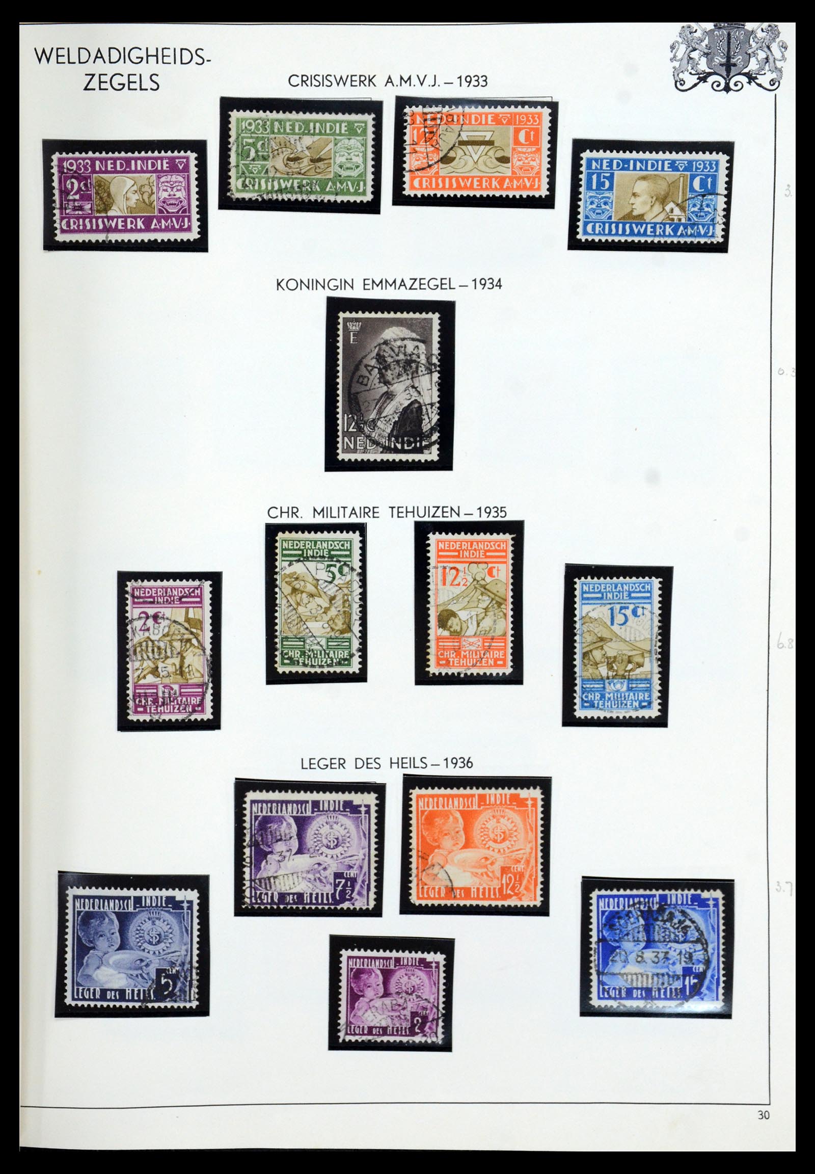 35940 033 - Postzegelverzameling 35940 Nederland en overzeese gebiedsdelen 1852-1