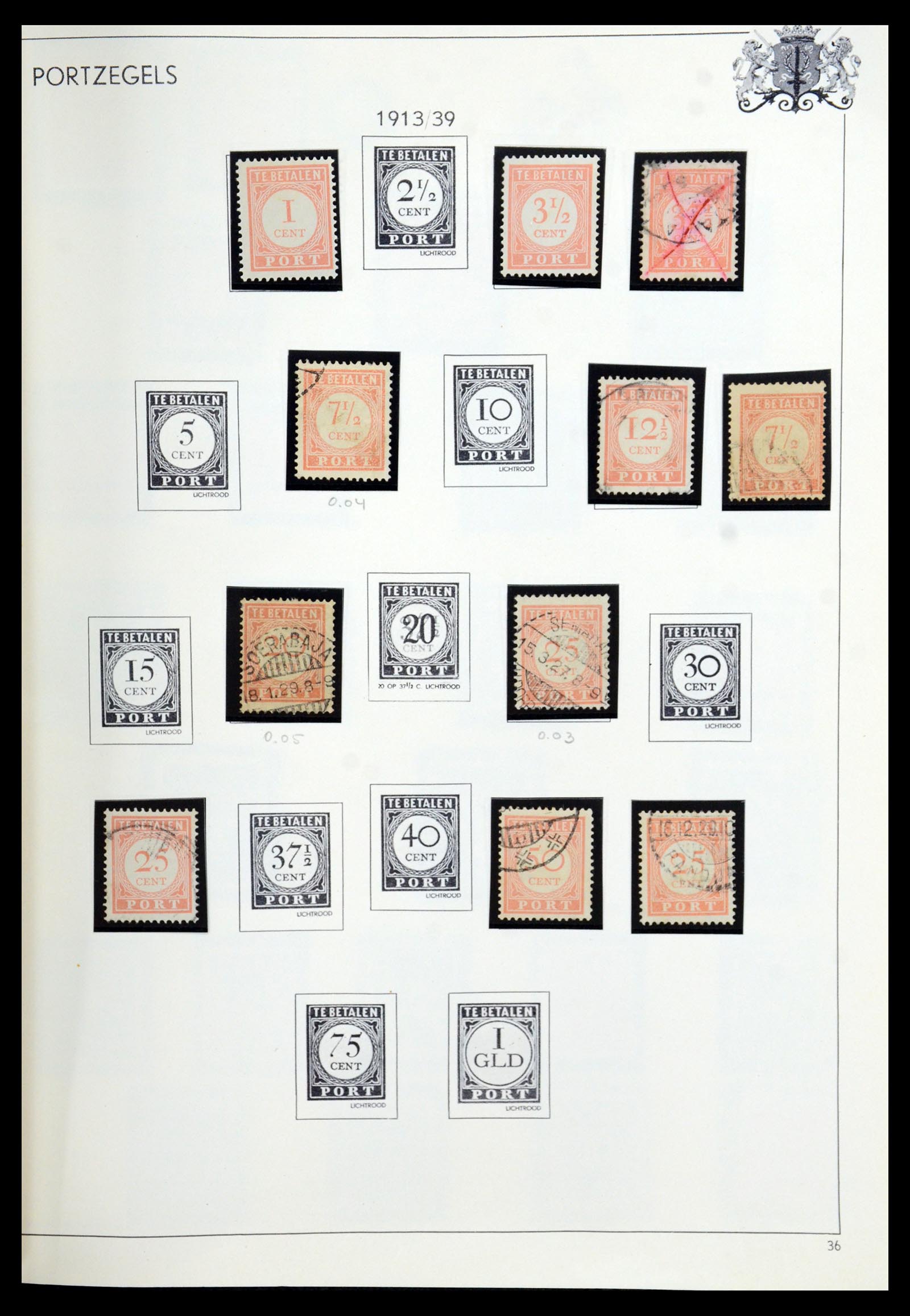 35940 038 - Postzegelverzameling 35940 Nederland en overzeese gebiedsdelen 1852-1