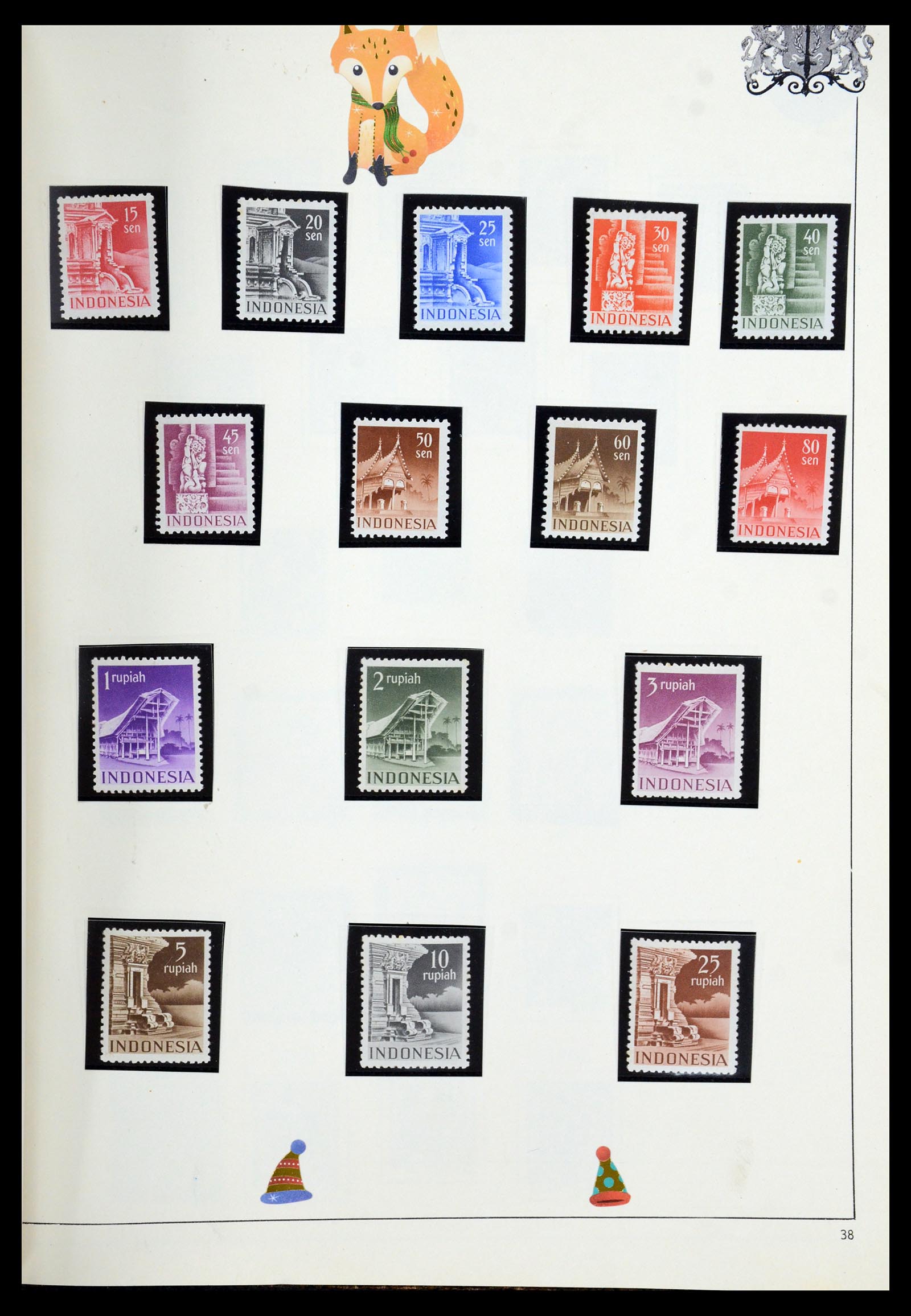35940 040 - Stamp Collection 35940 Netherlands and territories 1852-1958.