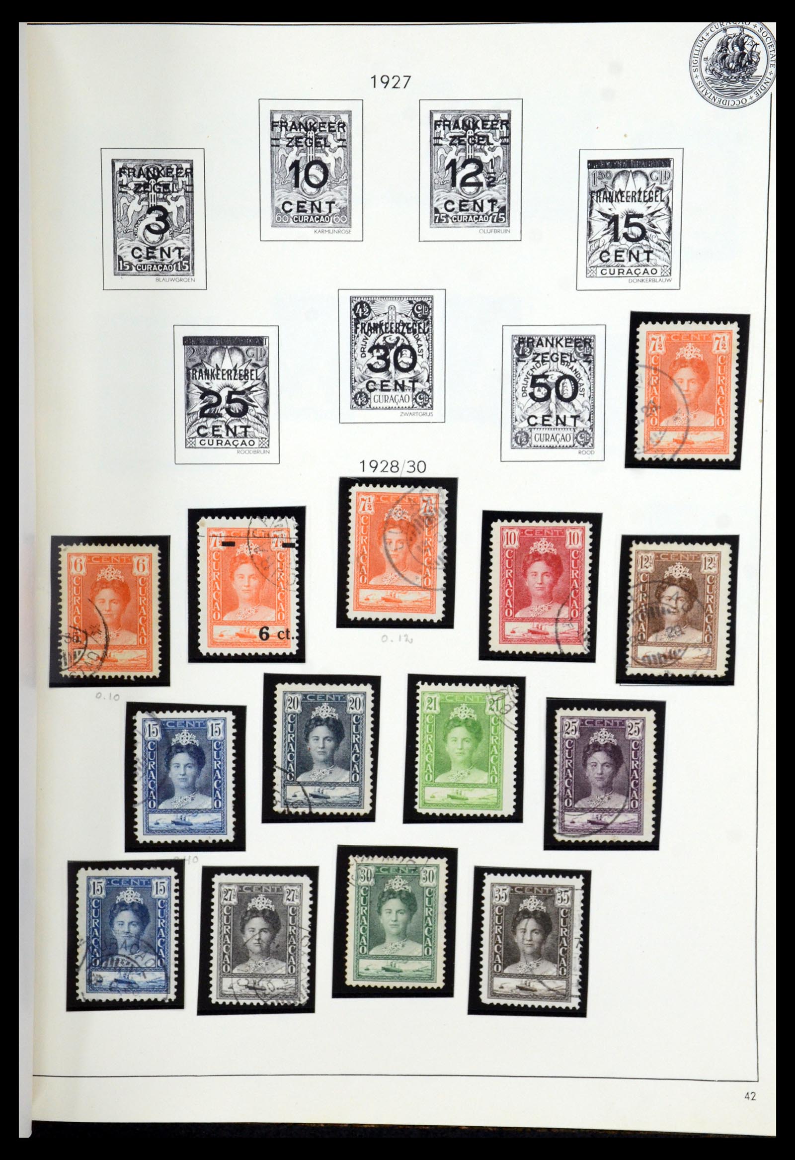 35940 044 - Stamp Collection 35940 Netherlands and territories 1852-1958.