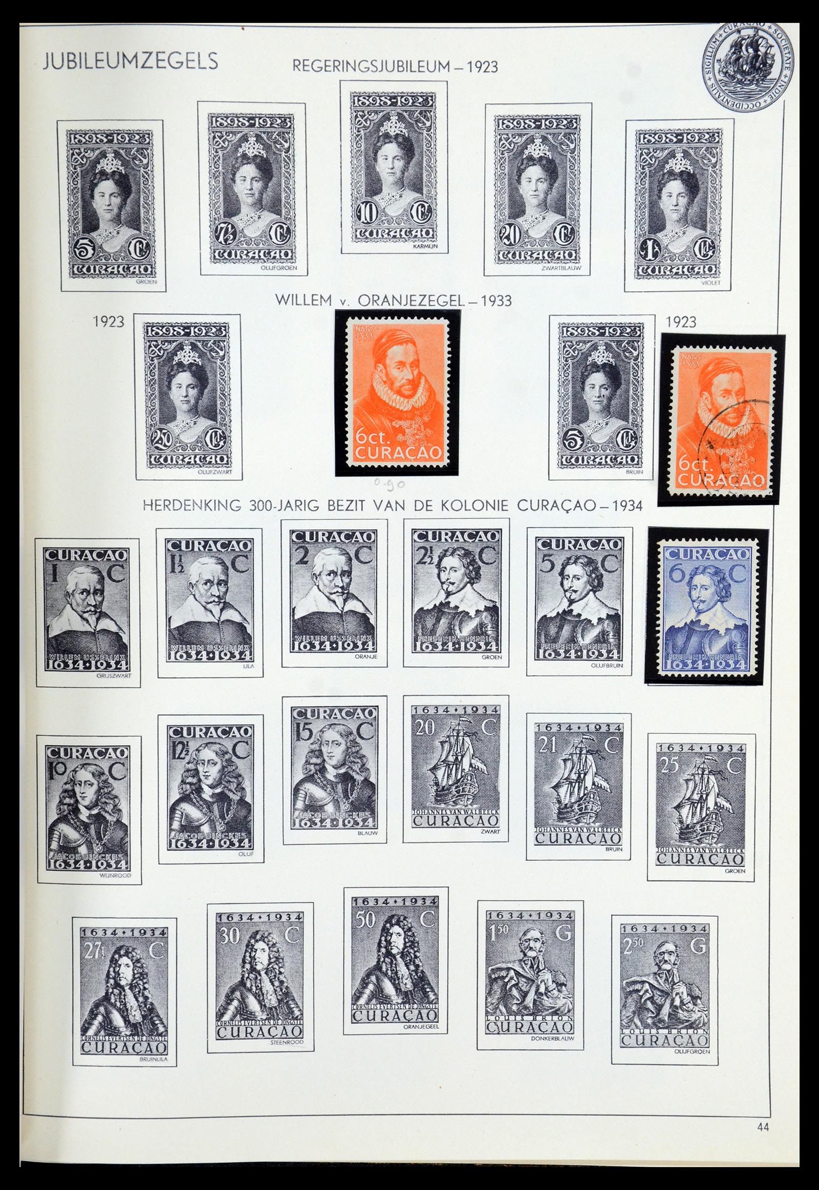 35940 046 - Stamp Collection 35940 Netherlands and territories 1852-1958.