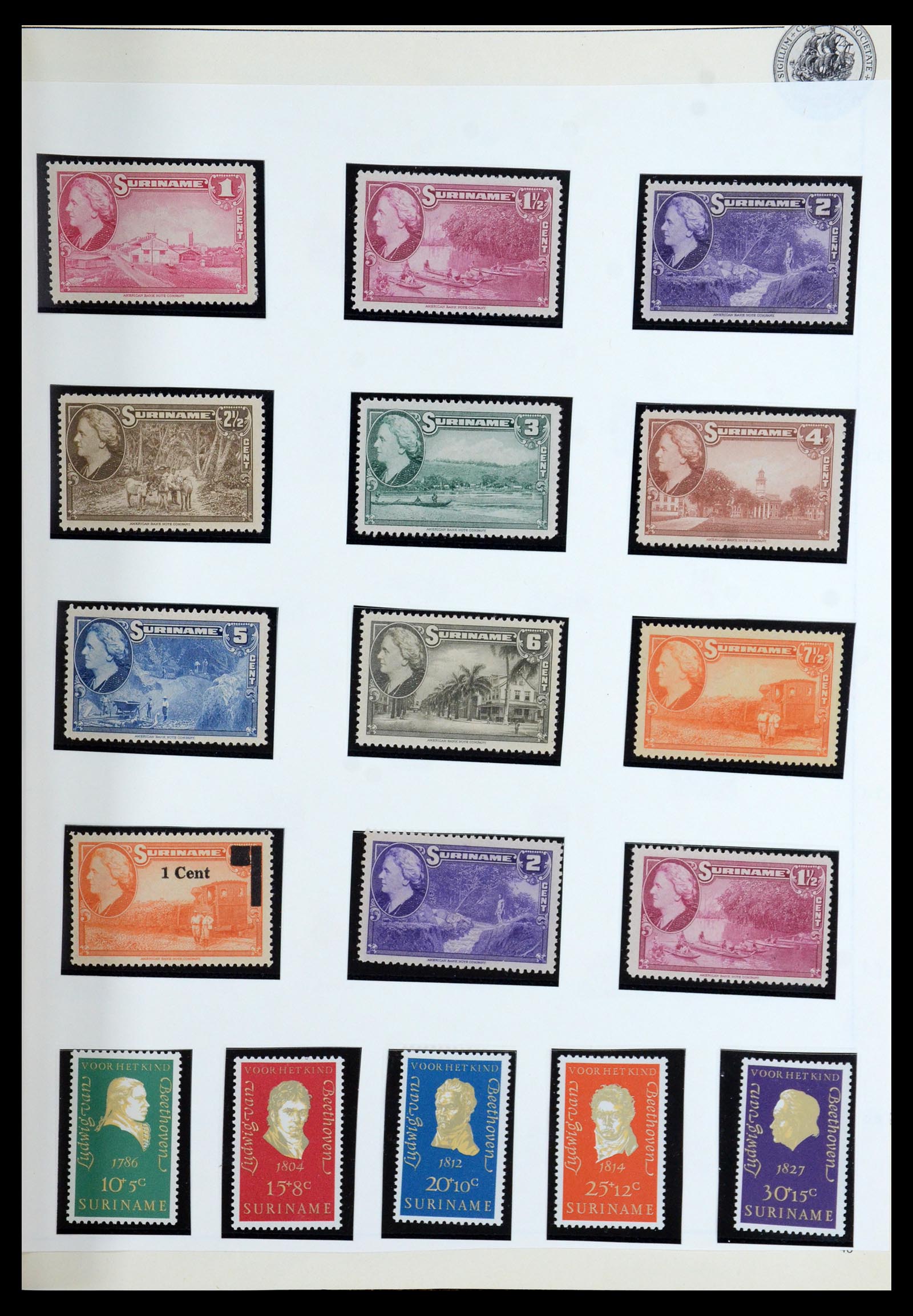 35940 050 - Postzegelverzameling 35940 Nederland en overzeese gebiedsdelen 1852-1