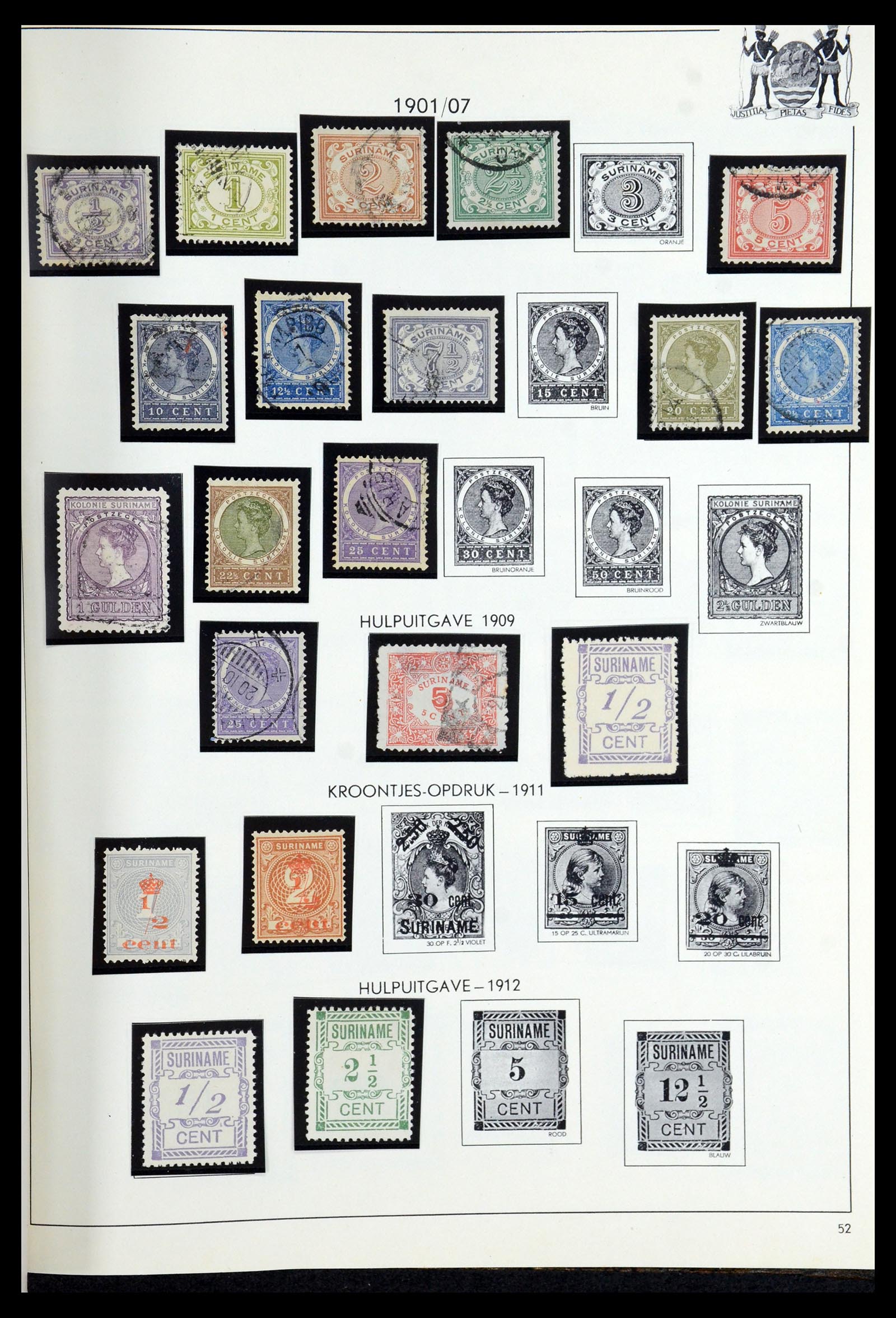 35940 054 - Postzegelverzameling 35940 Nederland en overzeese gebiedsdelen 1852-1